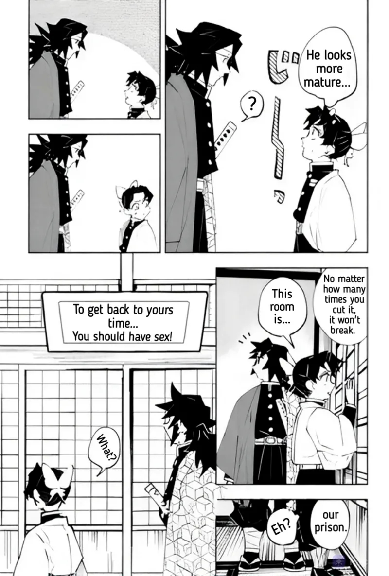 Timeline Manipulation || Giyushino || Translated By Zag page 16