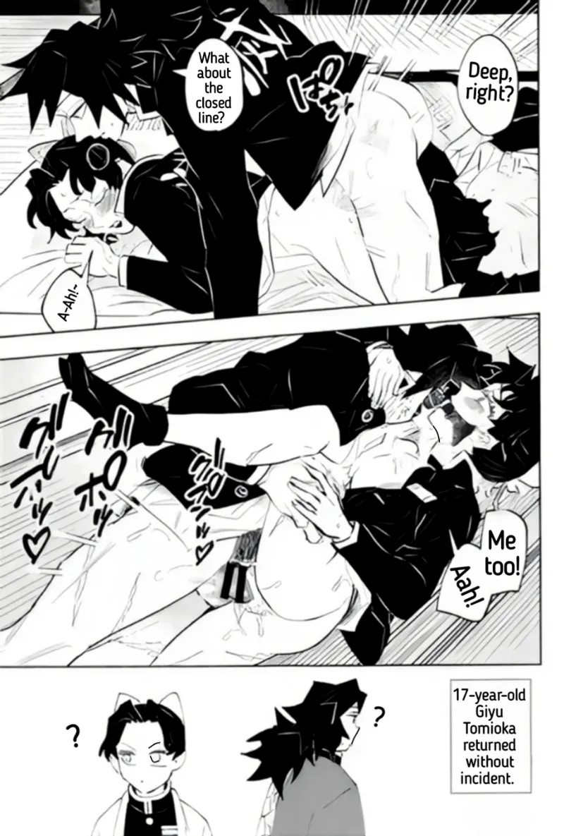 Timeline Manipulation || Giyushino || Translated By Zag page 32