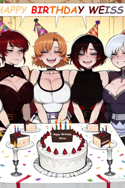 Weiss X Rwby Girls Happy Birthday! page 1