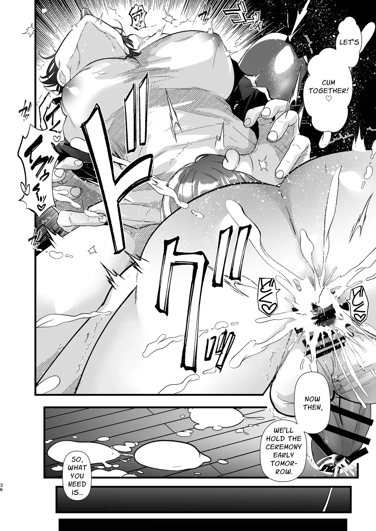 Welcome To The Futanari Multi-circle Club page 36