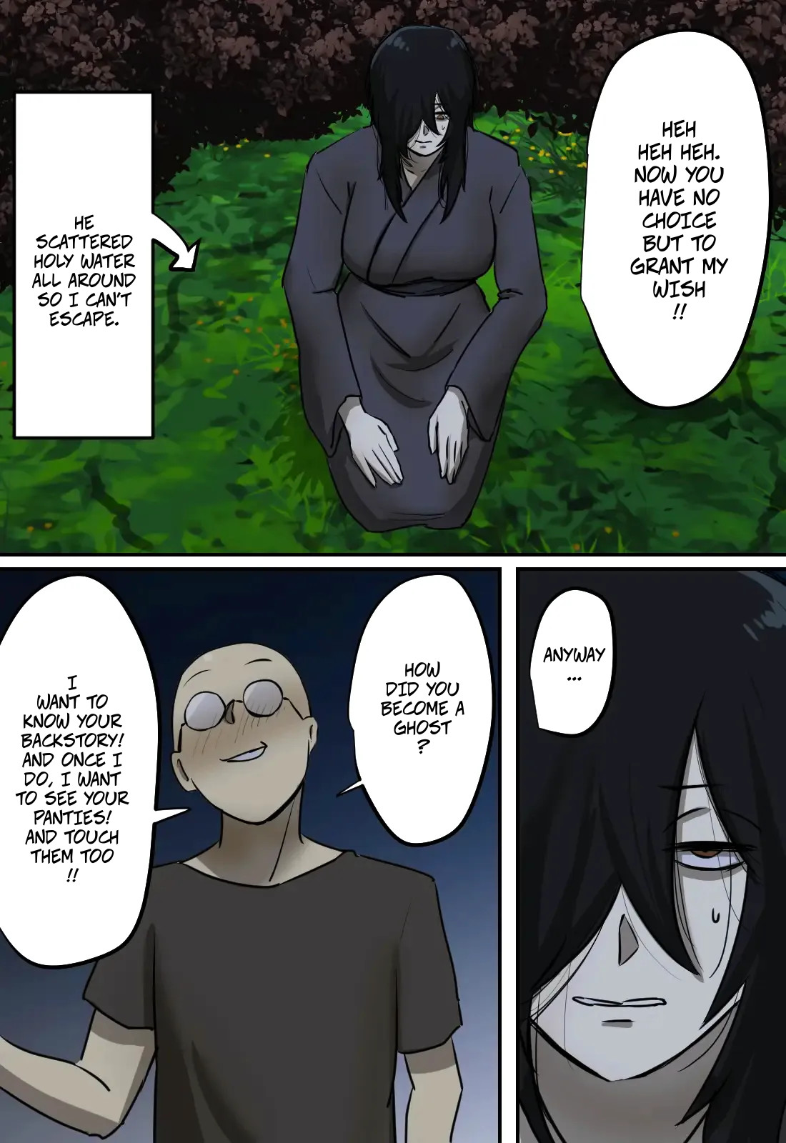 What Kind Of Panties Do Ghosts Wear -- Yuurei No Haiteru Panty Ga Shiritakute page 14