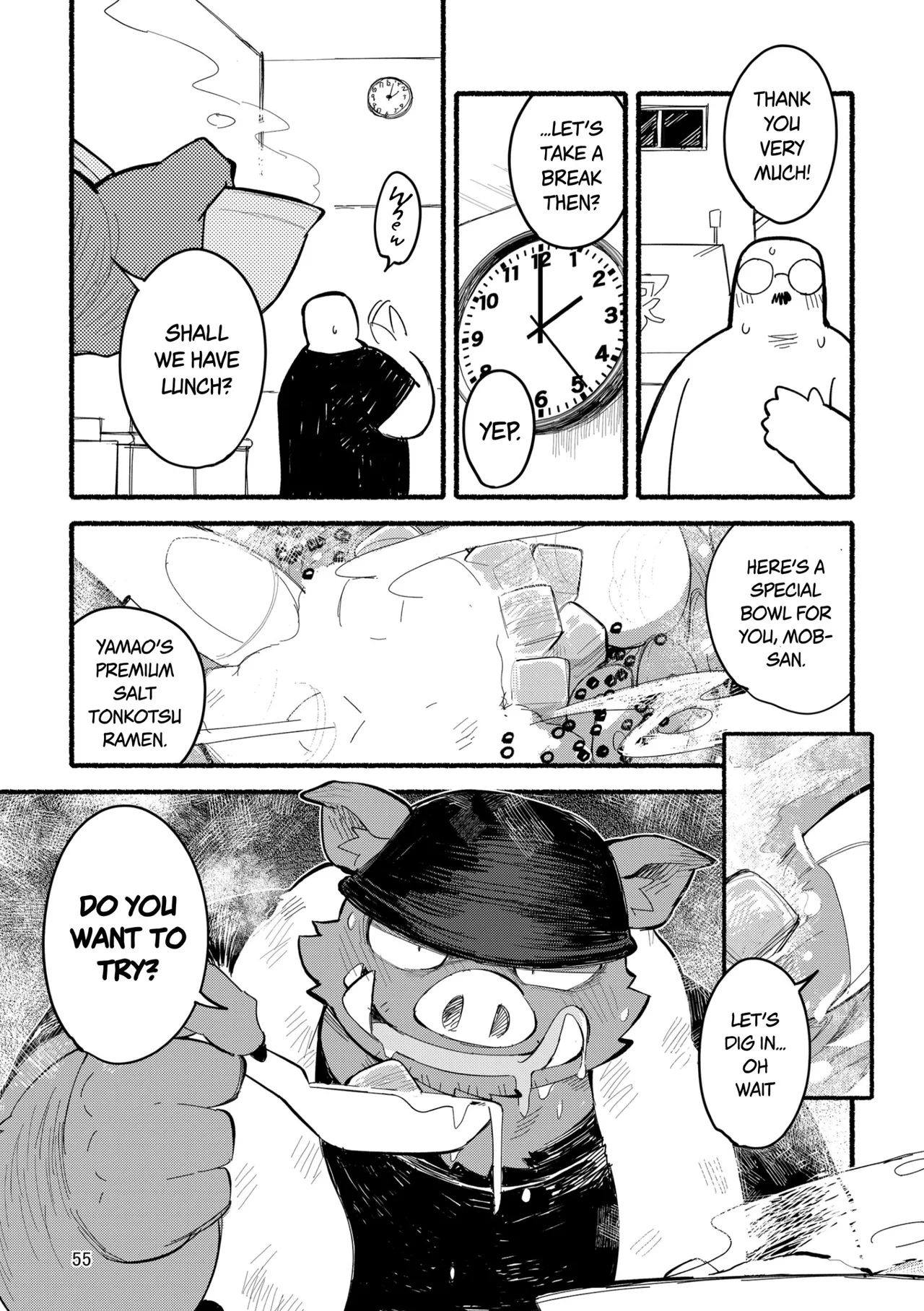 Yamaoka-san's Ramen - One More Bowl! page 55