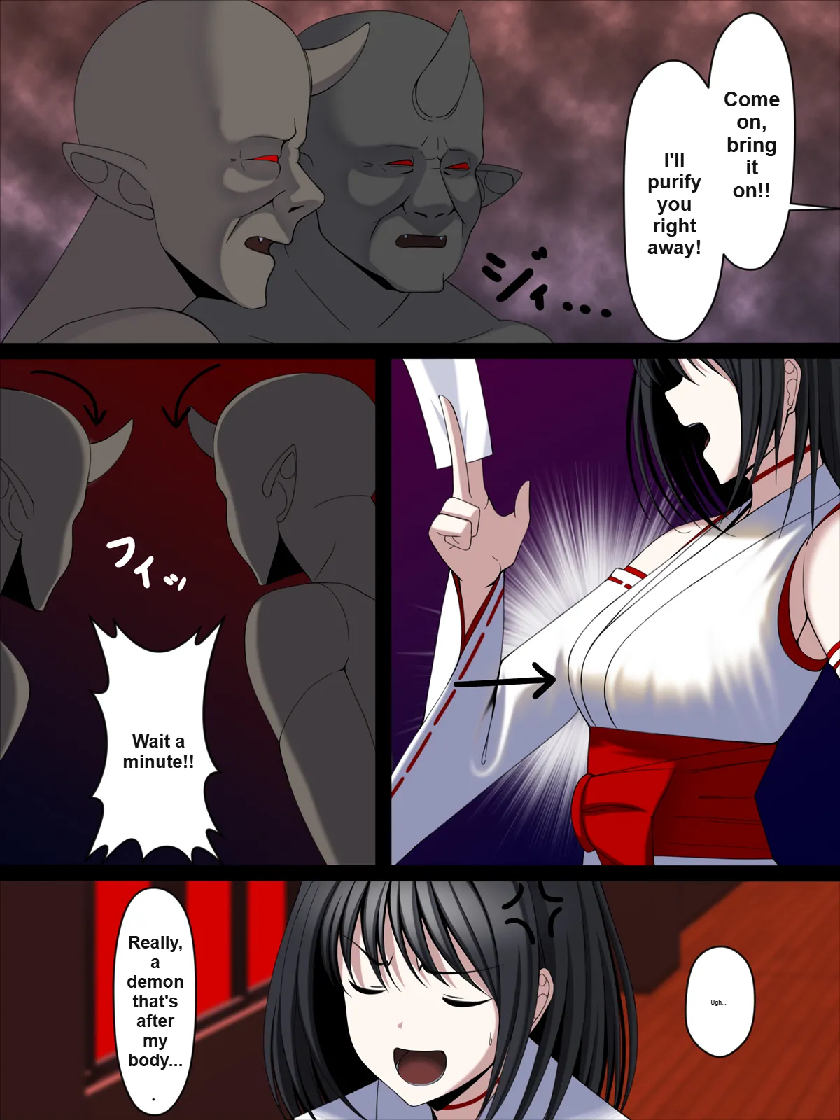 Youma Jutai!! Gomen Ne Senpai... Watashi, Tsuyoi Ko Ga Umitai No page 6
