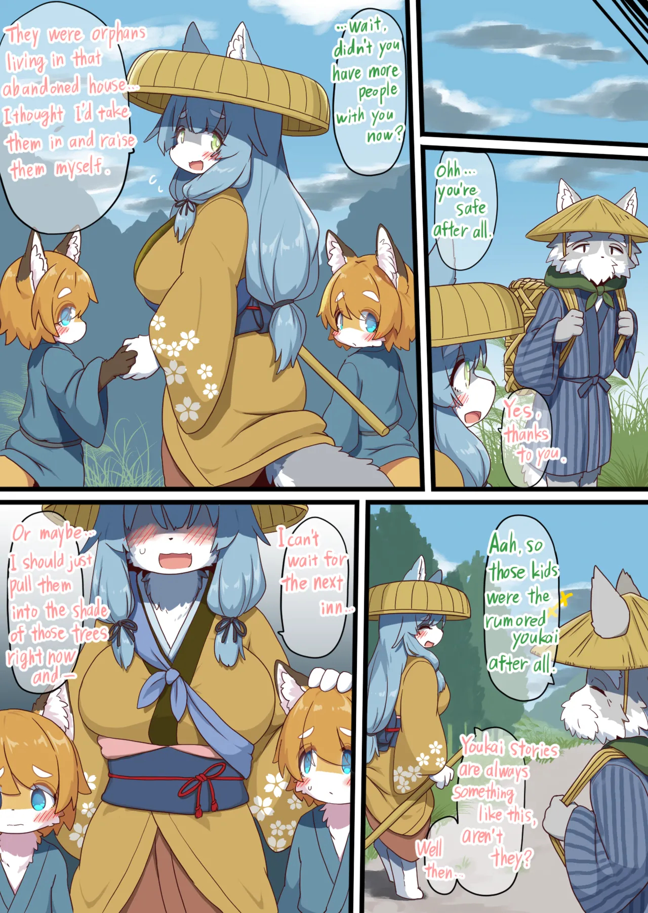 Zashiki-warashi Being Used As Toys By A Traveler page 20