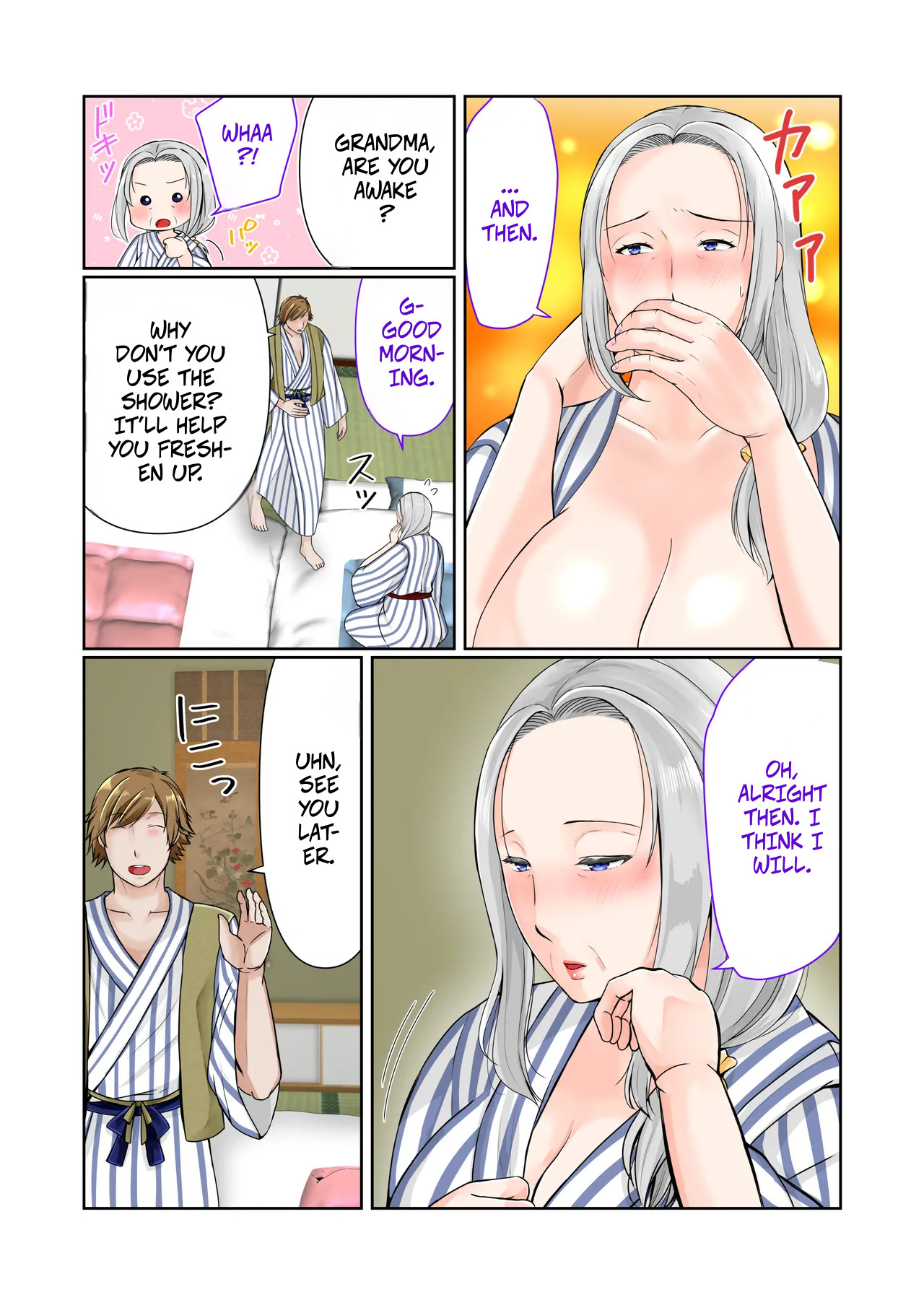 A 3-day, 2-night Hot Spring Trip With My Grandmother -- Sobo To 2-haku 3-kka Onsen Ryokou Kouhen page 4