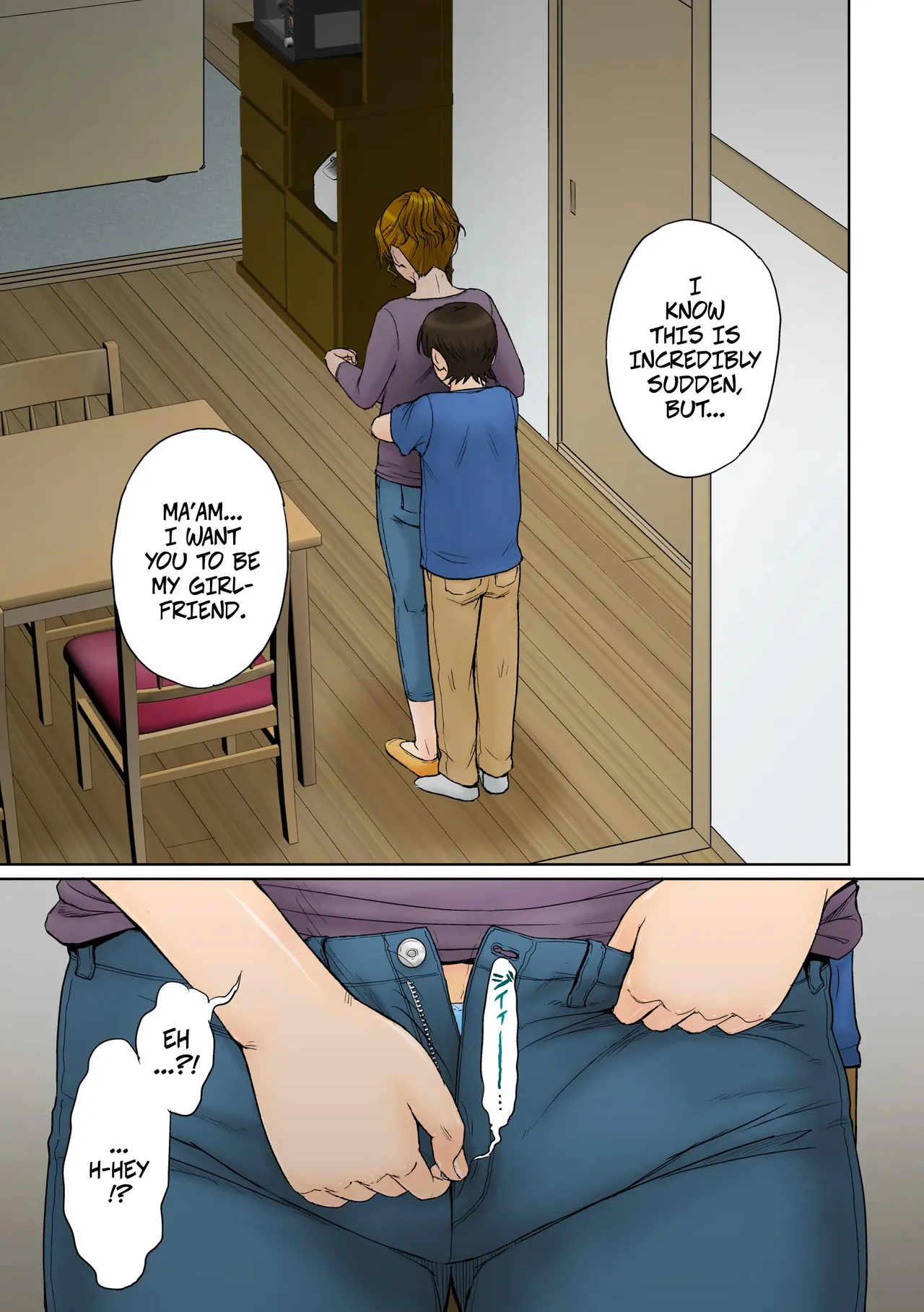 A Certian Milf Loving Man's Love Affair File 01 -- Toaru Jukujo Zuki Danshi No Love Hame Koukanroku File 01 page 8