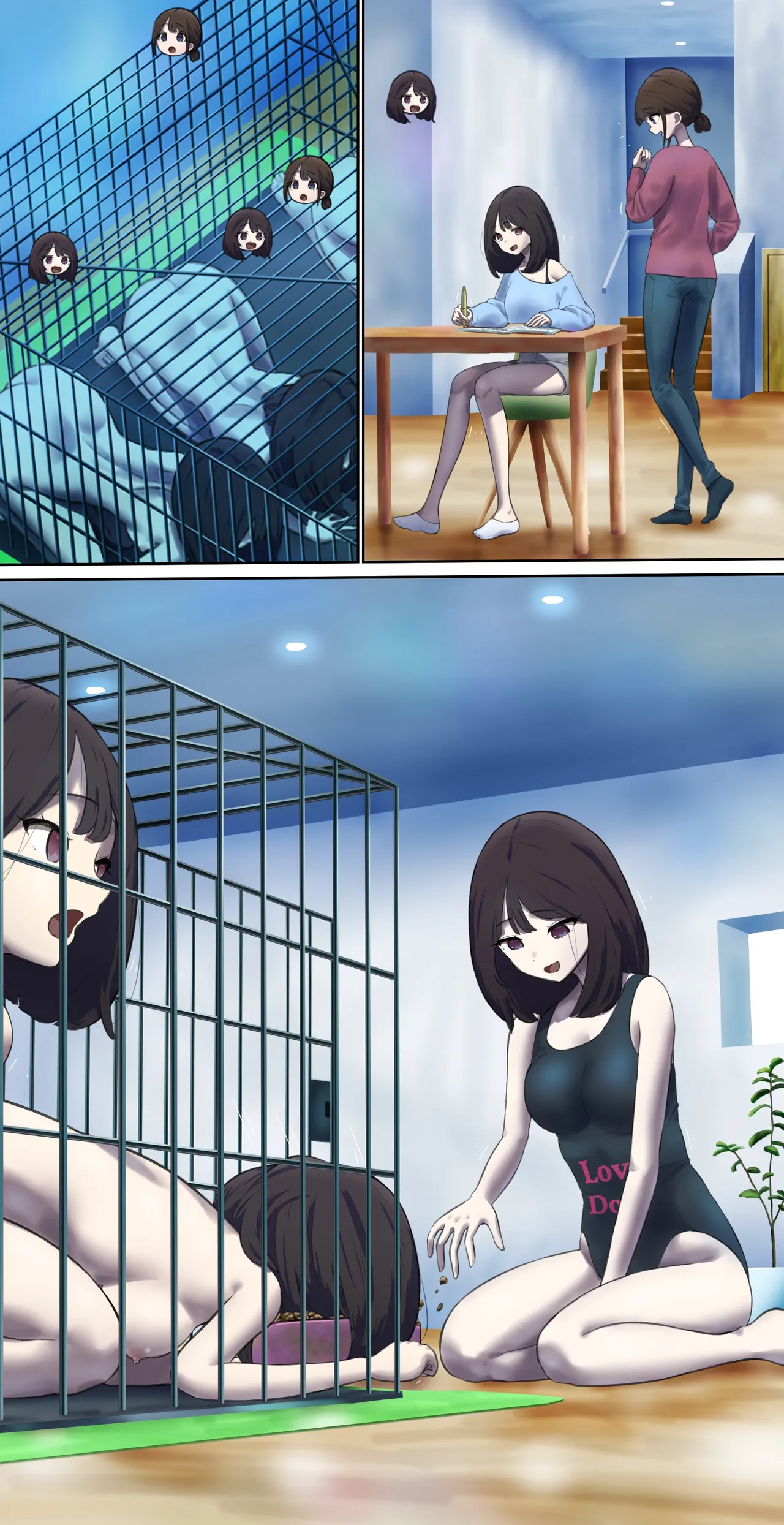 A Daughter Living With Her Human Livestock Clones page 10