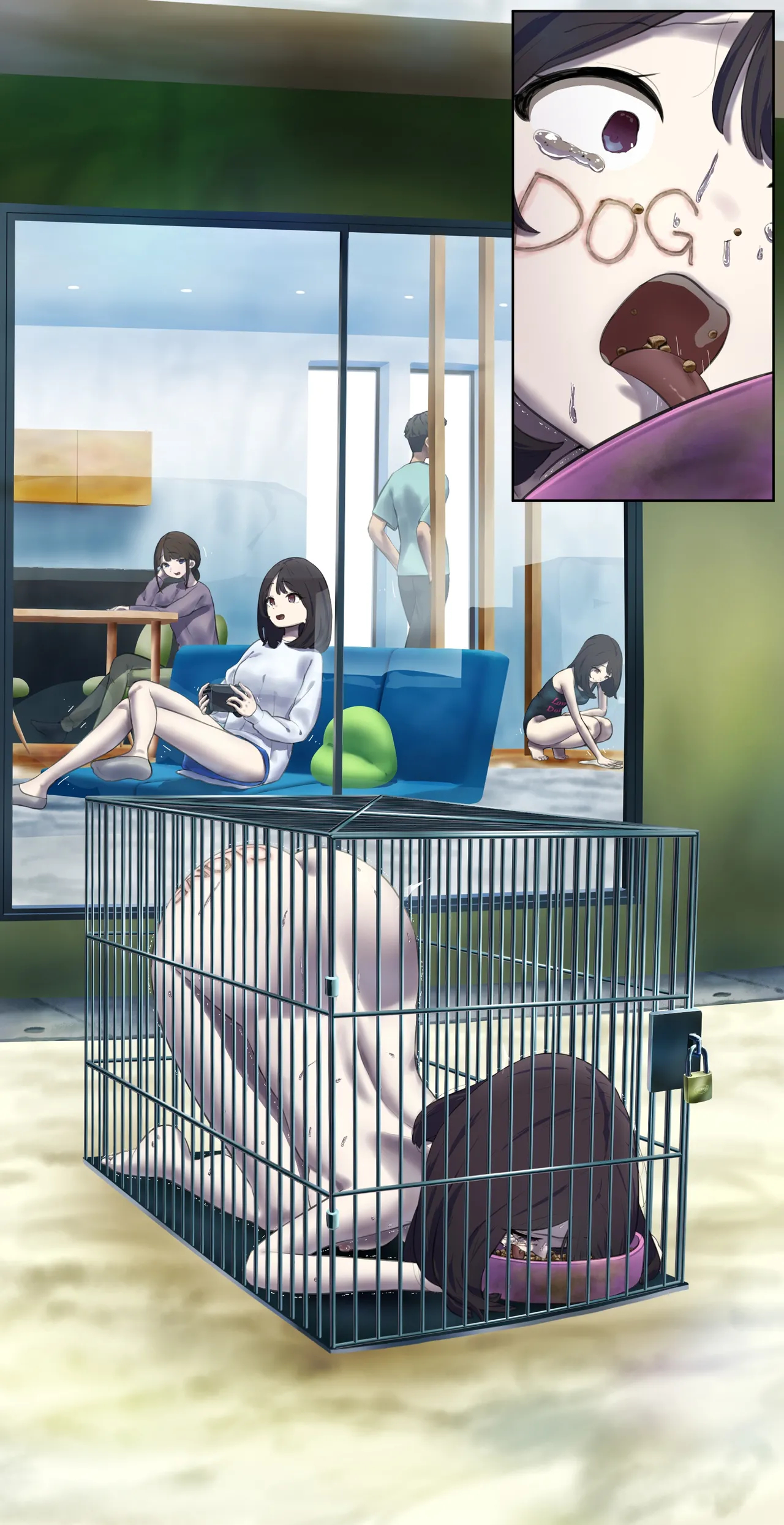 A Daughter Living With Her Human Livestock Clones page 16