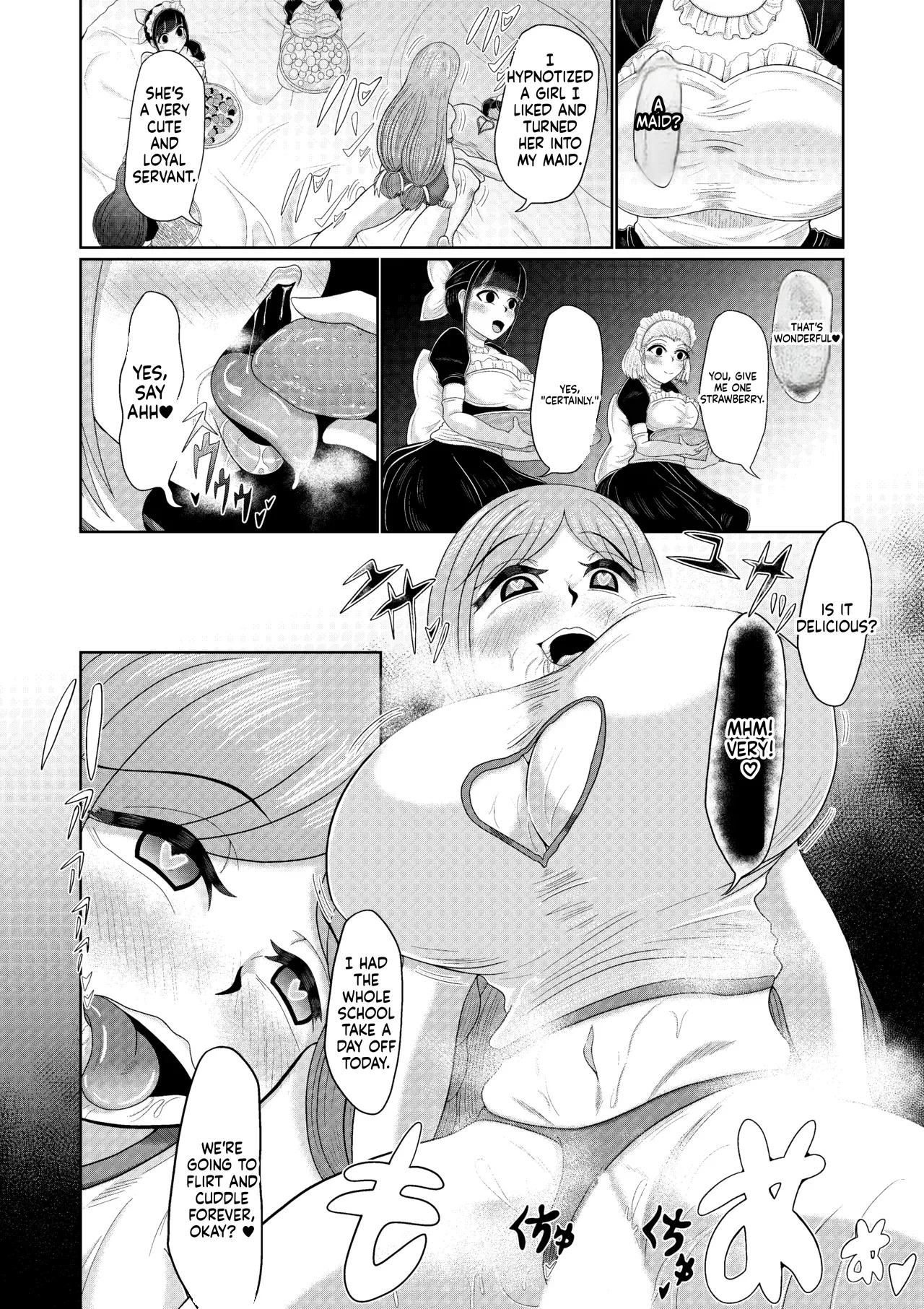 A Futanari Girl Creates Her Ideal Girlfriend Through Hypnosis page 41