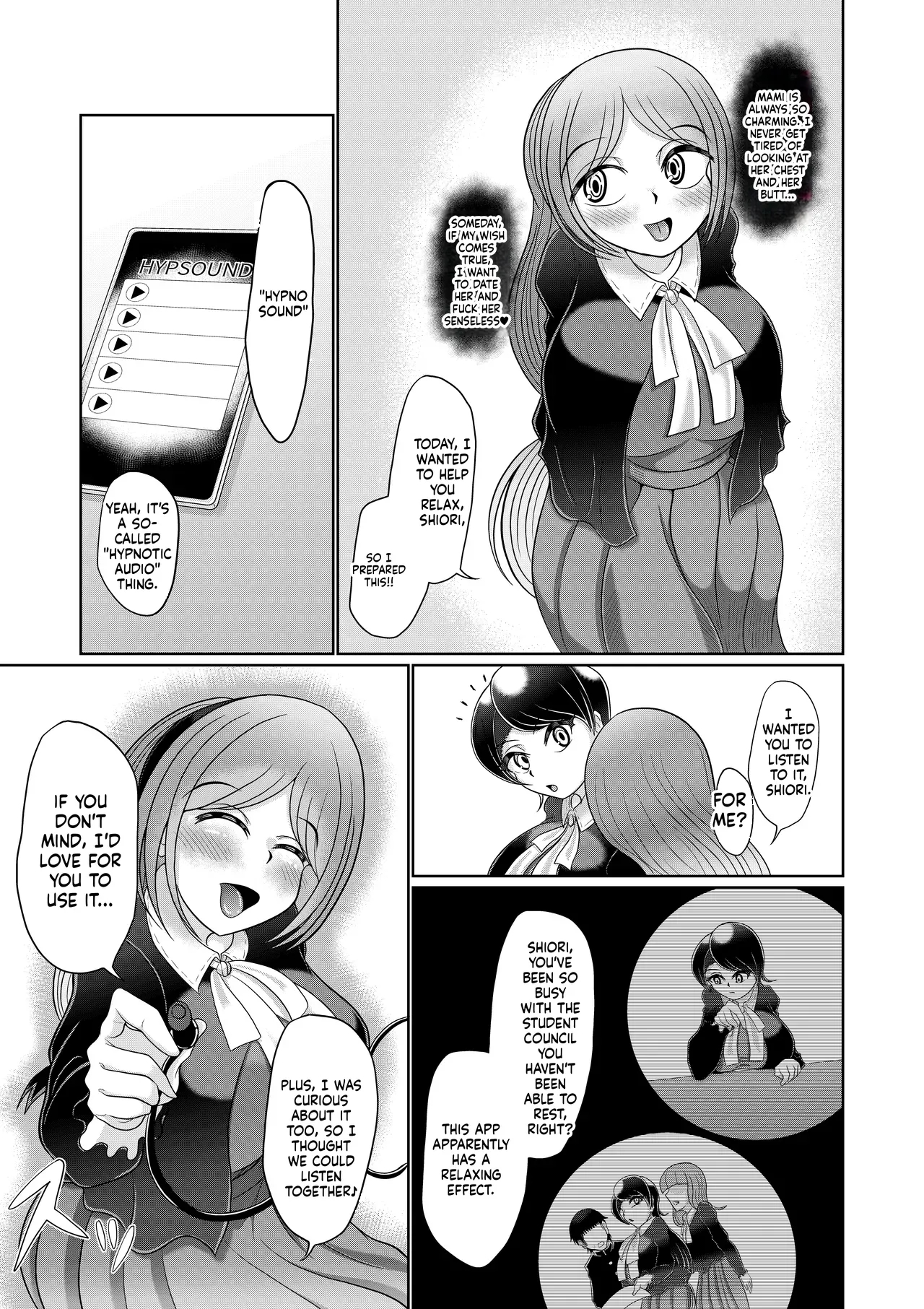 A Futanari Girl Creates Her Ideal Girlfriend Through Hypnosis page 5