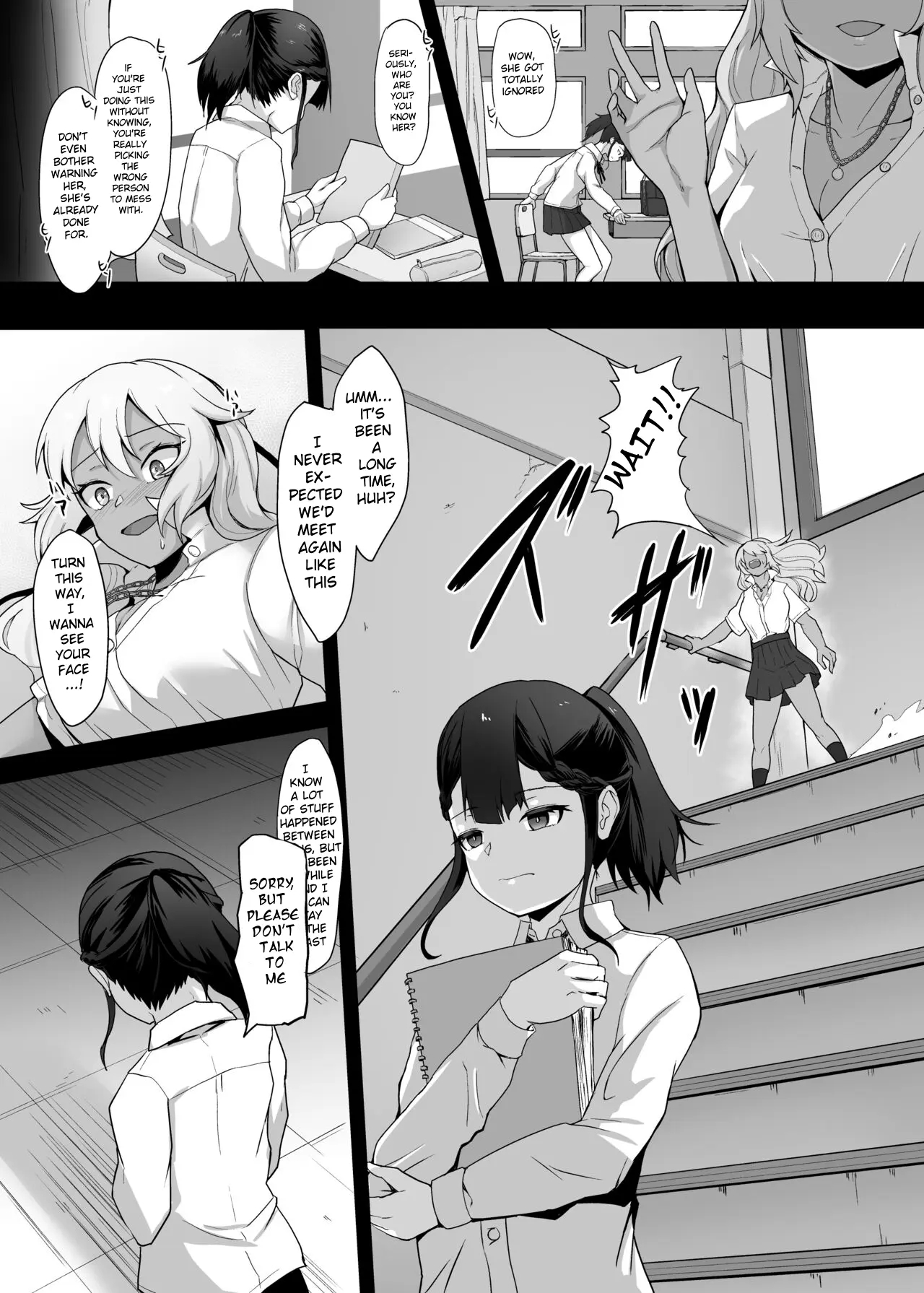 A Gyaru Who Bullies A Futanari High School Girl page 10