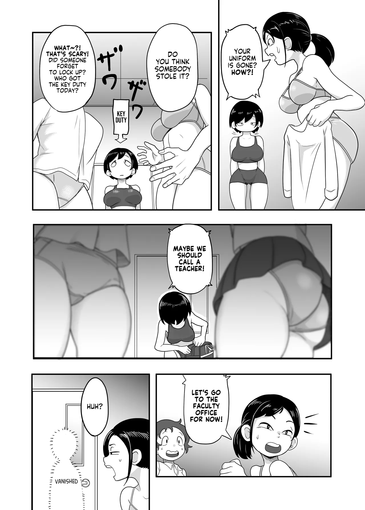 A Manga About The Huge-butted Athlete, Kurosawa-san page 10