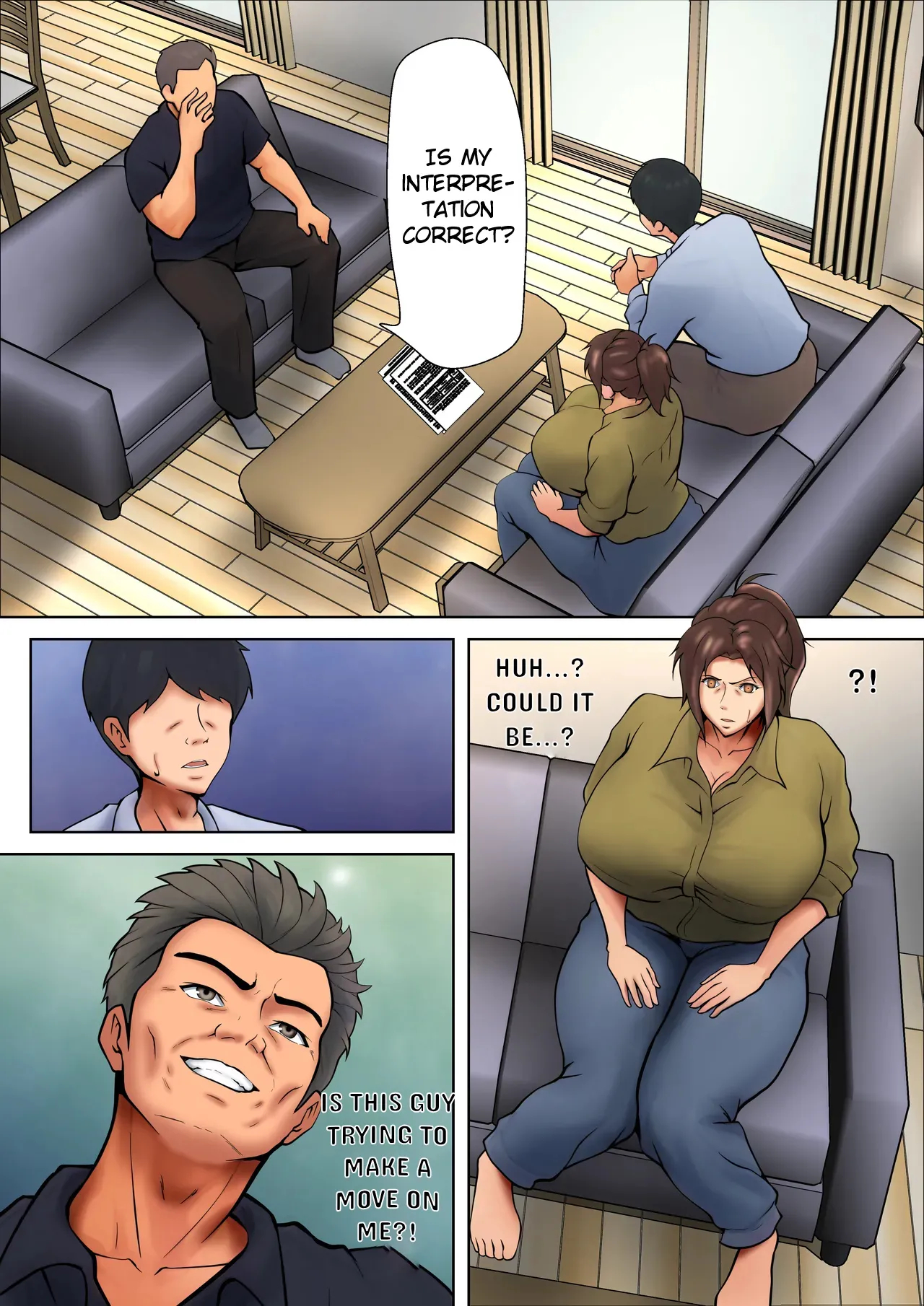 A Married Woman Who Chose To Be Embraced For The Sake Of Her Daughter - A Night Sanctioned By Her Husband Part 1+2 page 10