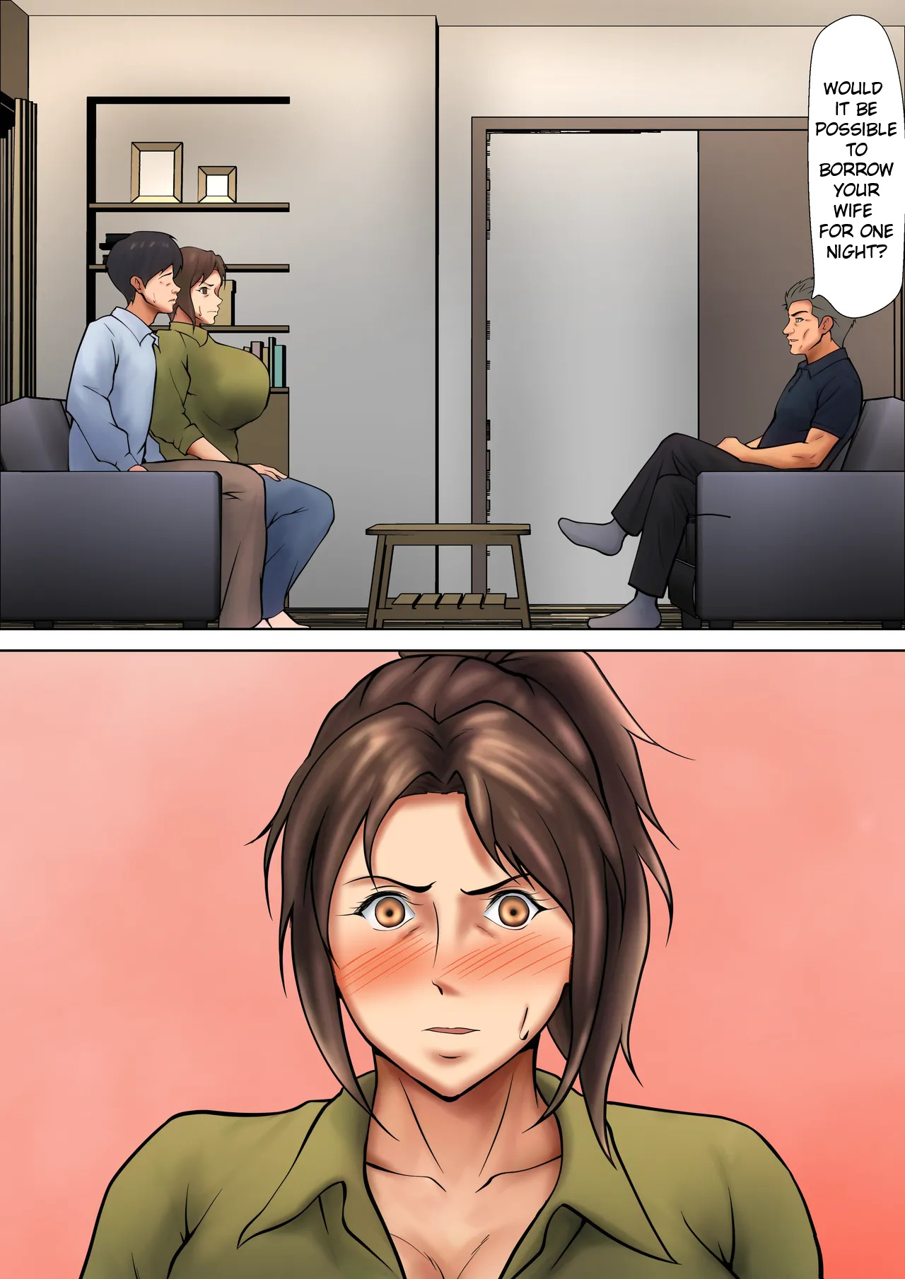 A Married Woman Who Chose To Be Embraced For The Sake Of Her Daughter - A Night Sanctioned By Her Husband Part 1+2 page 12