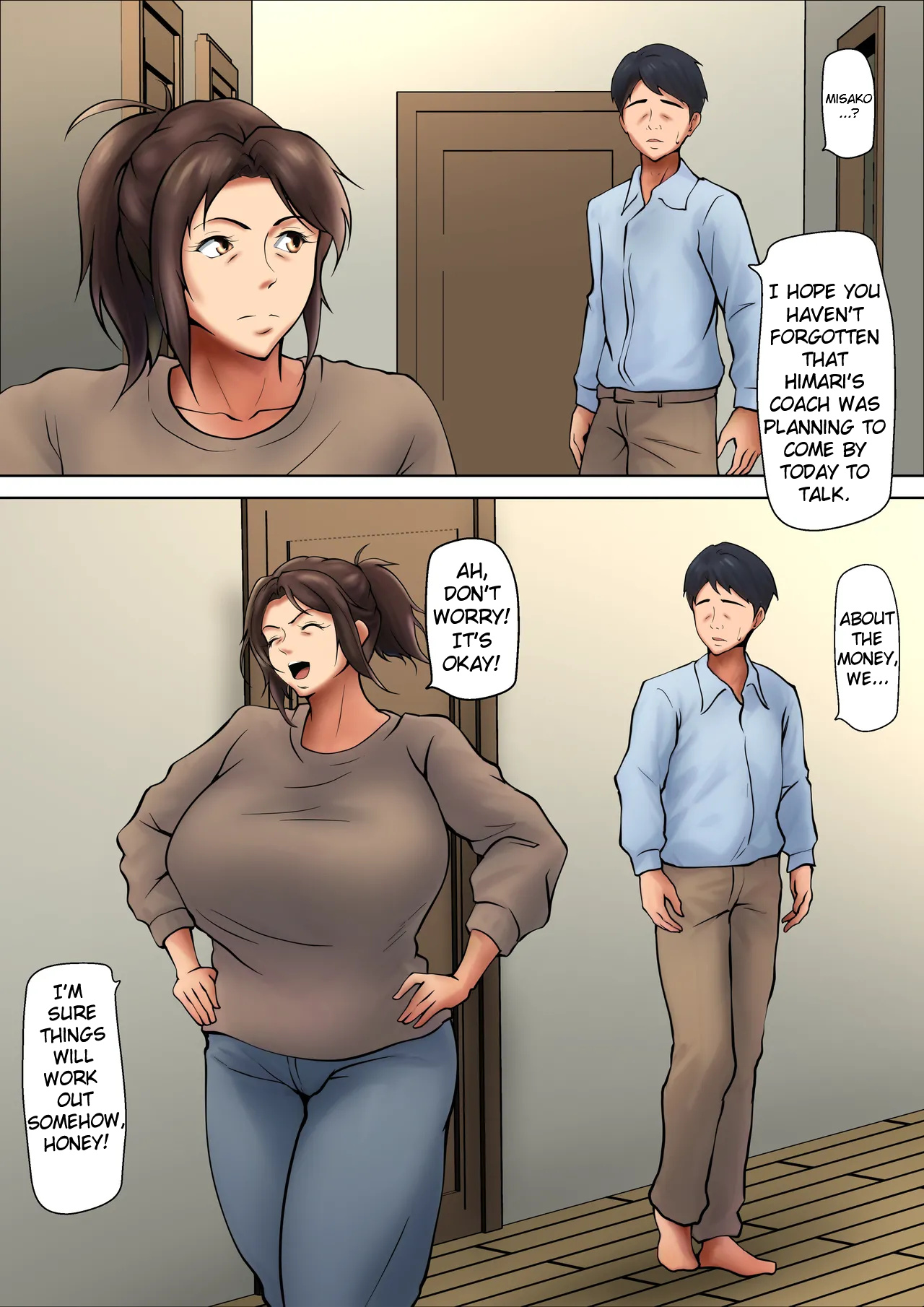 A Married Woman Who Chose To Be Embraced For The Sake Of Her Daughter - A Night Sanctioned By Her Husband Part 1+2 page 4