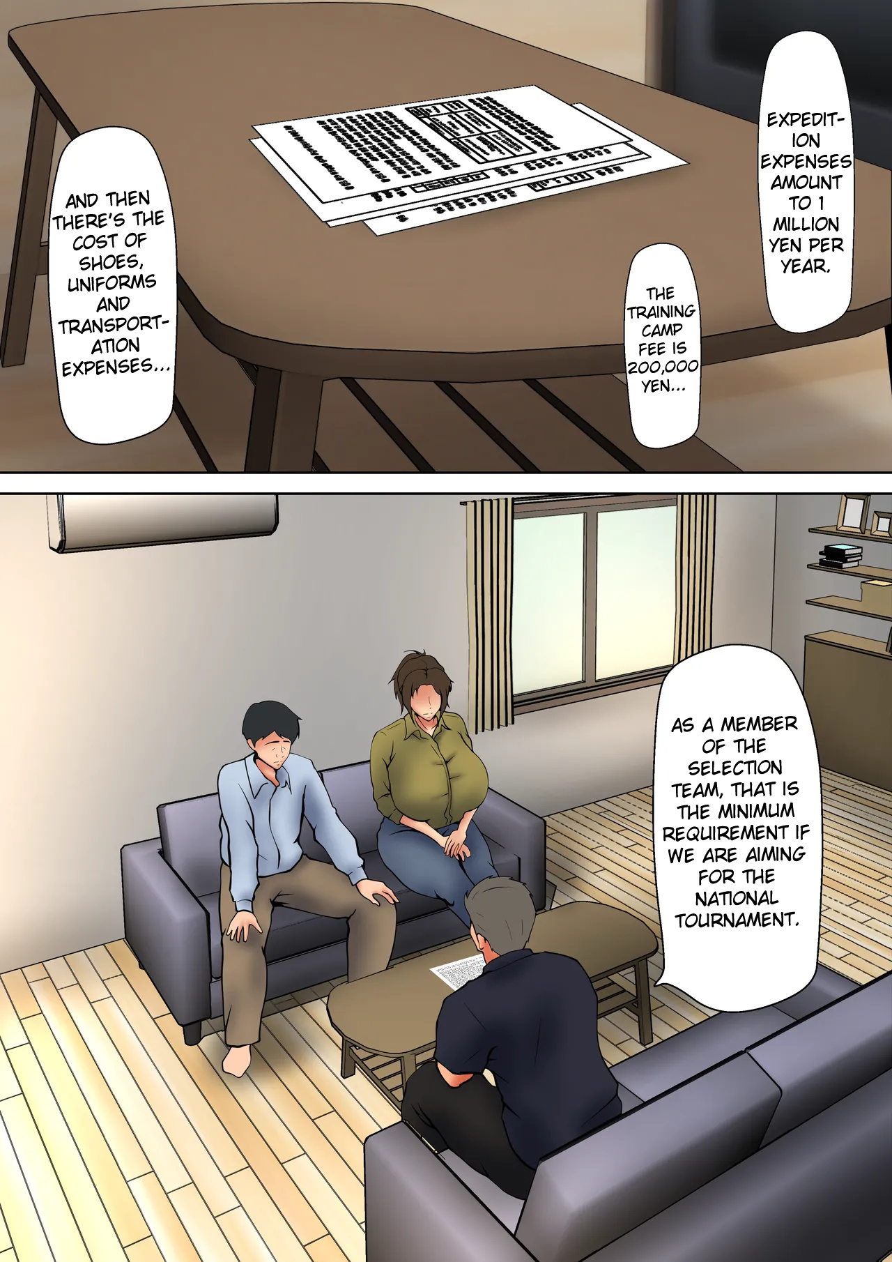 A Married Woman Who Chose To Be Embraced For The Sake Of Her Daughter - A Night Sanctioned By Her Husband Part 1+2 page 5