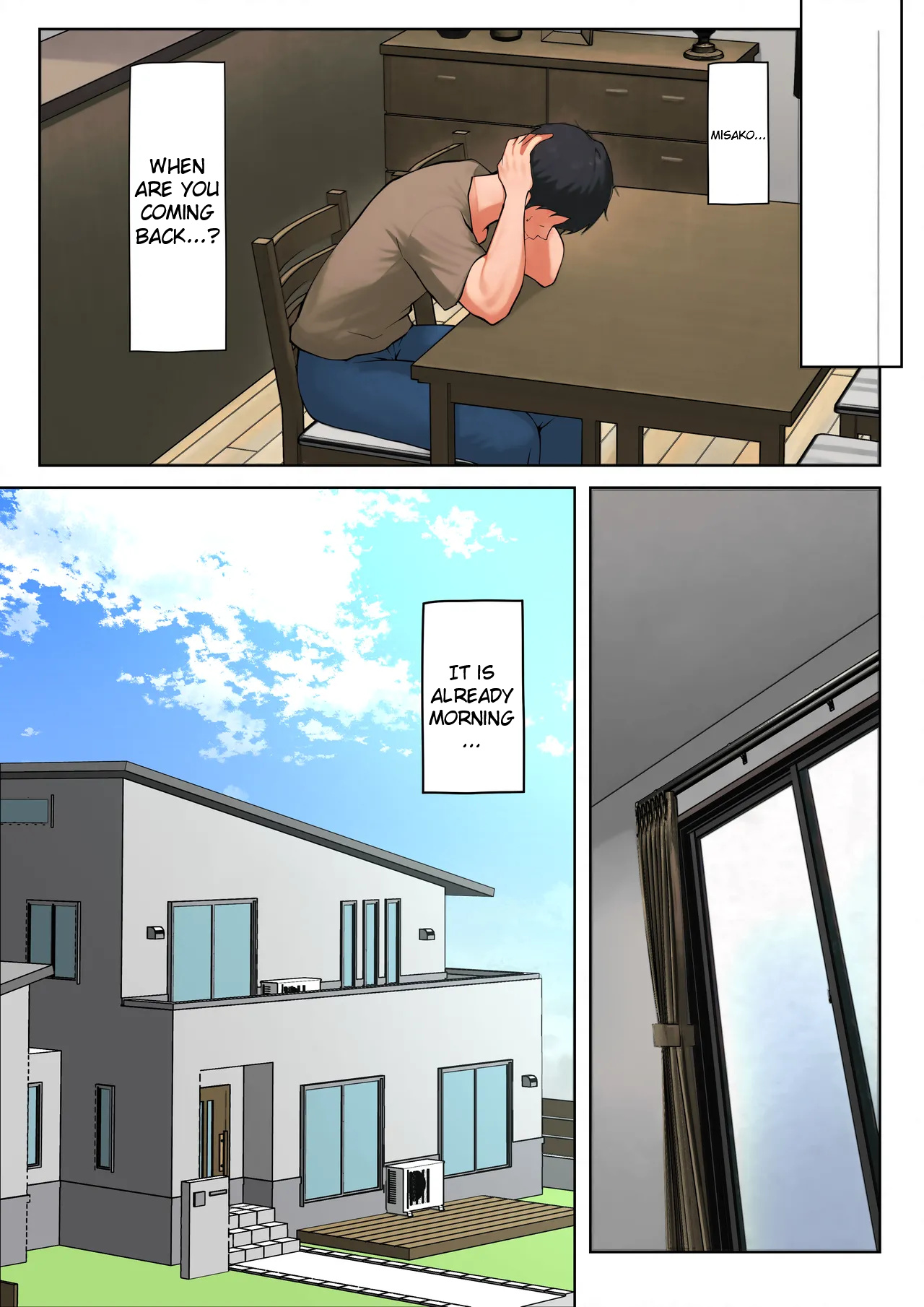 A Married Woman Who Chose To Be Embraced For The Sake Of Her Daughter - A Night Sanctioned By Her Husband Part 1+2 page 54