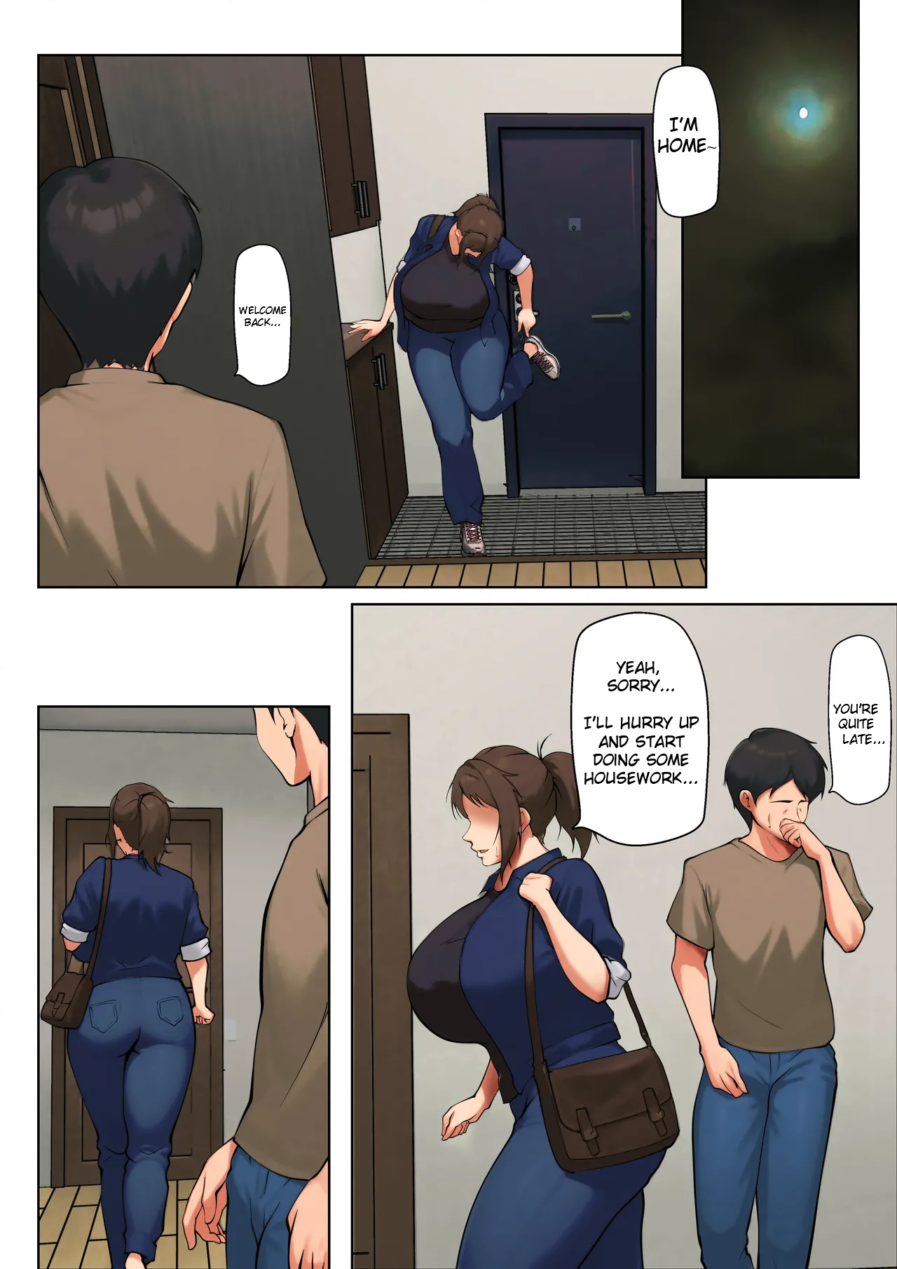 A Married Woman Who Chose To Be Embraced For The Sake Of Her Daughter - A Night Sanctioned By Her Husband Part 1+2 page 62