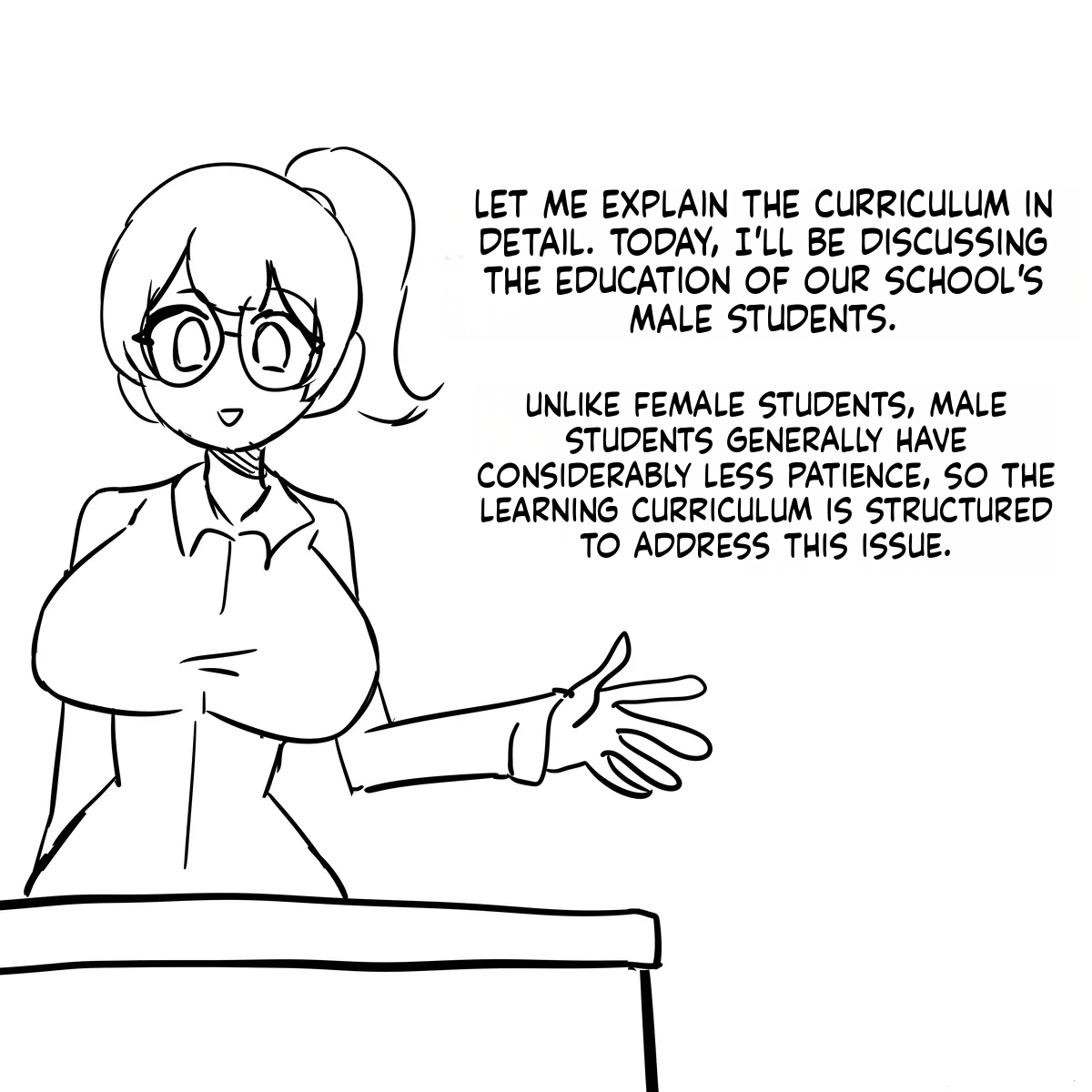 A School In A Female-dominated Society." page 1