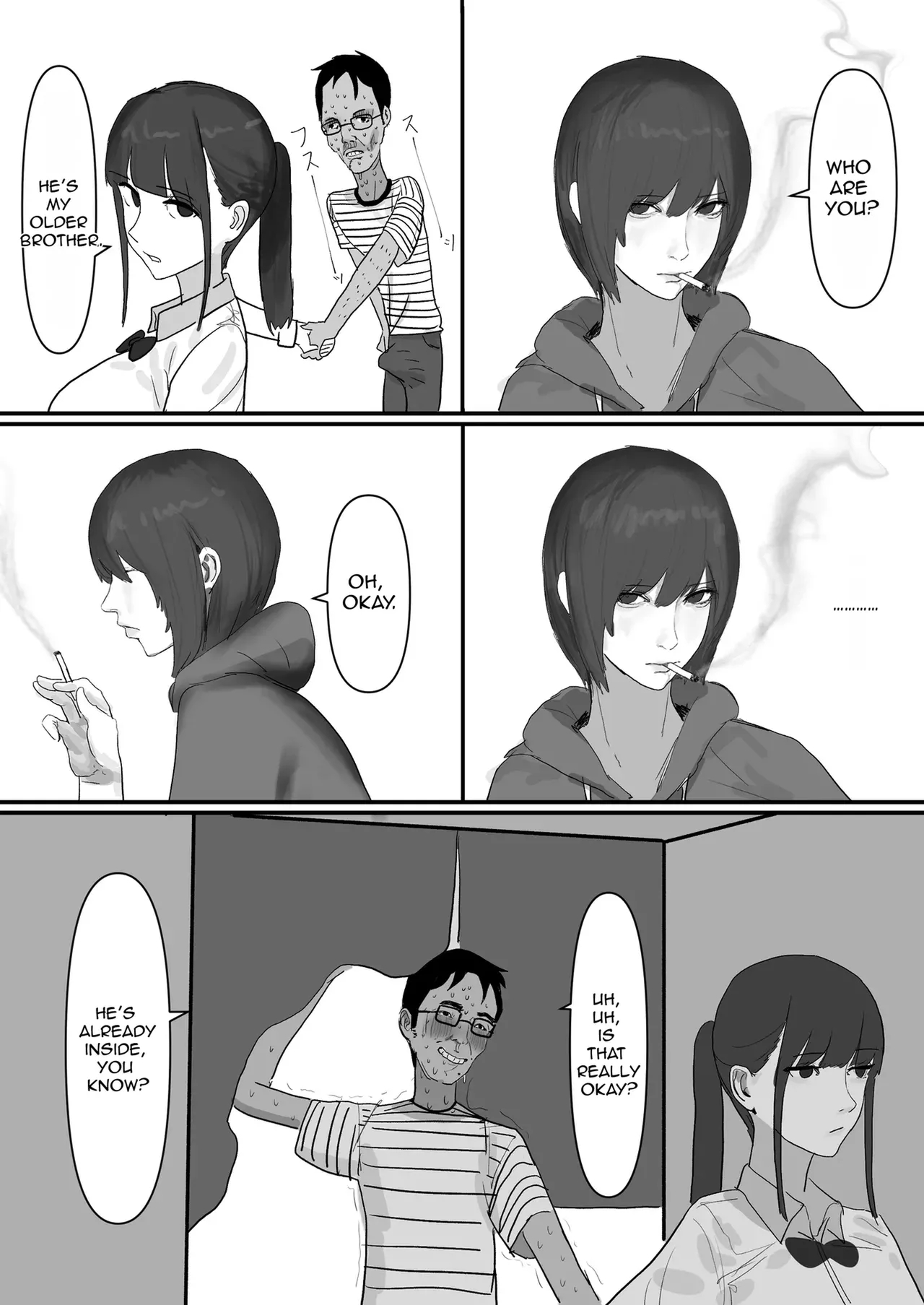A Shy, Nerdy Guy Gets Dragged By His Little Sister To A School Trip page 28