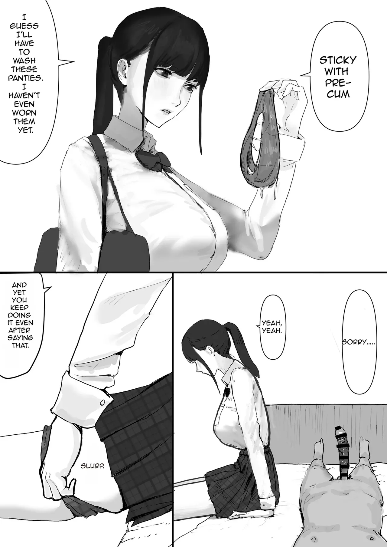 A Shy, Nerdy Guy Gets Dragged By His Little Sister To A School Trip page 6