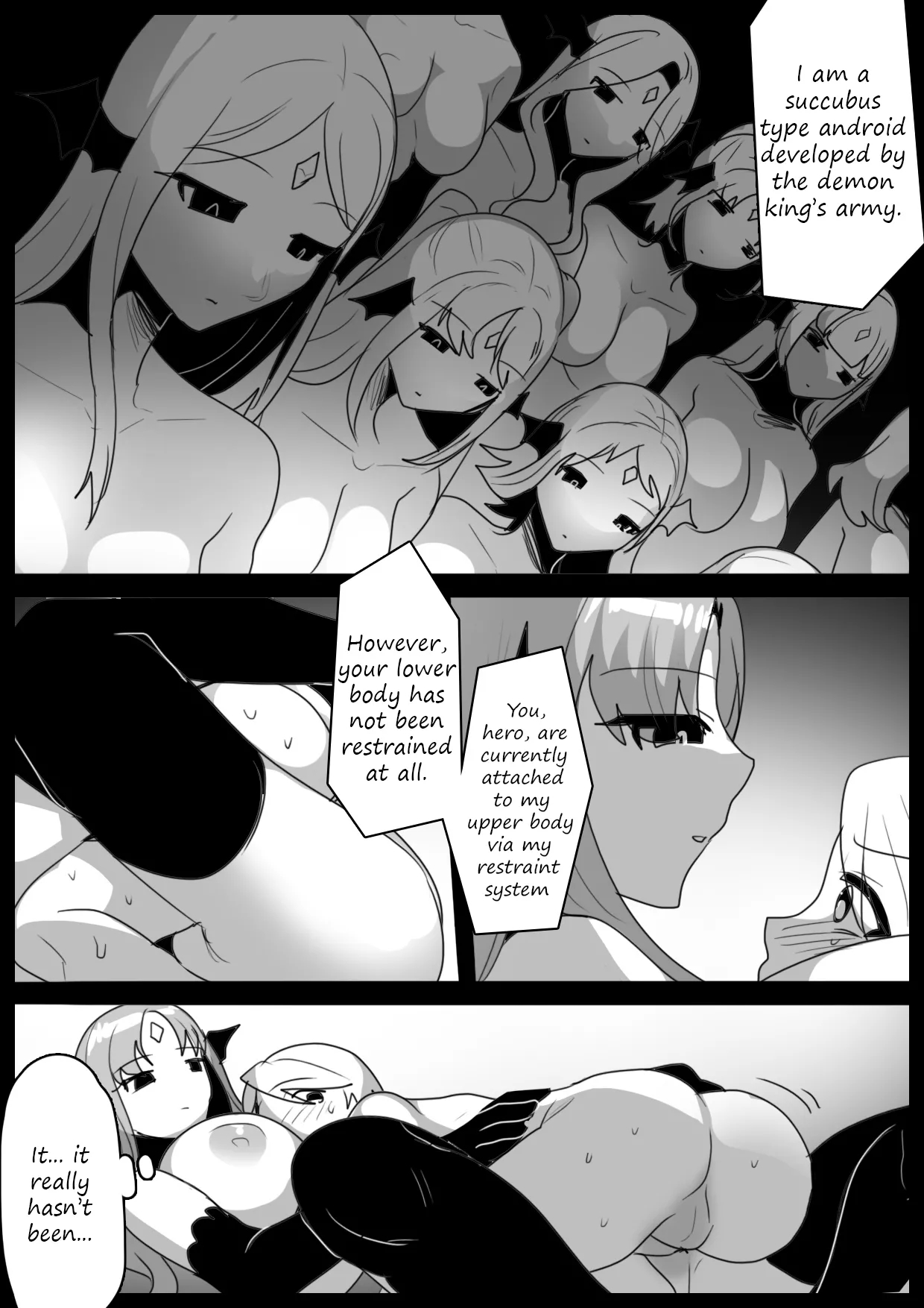 A Story About Being Dominated By A Succubus Droid, Turned Into A Dog, Being Subject To Interrogation, Torture, Semen Extraction And Seeing Executions page 5