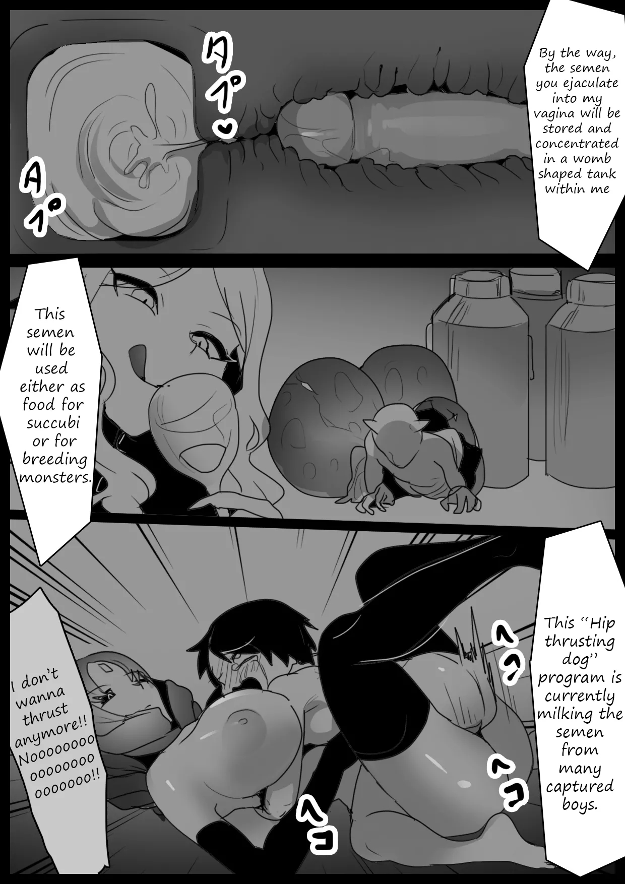 A Story About Being Dominated By A Succubus Droid, Turned Into A Dog, Being Subject To Interrogation, Torture, Semen Extraction And Seeing Executions page 7