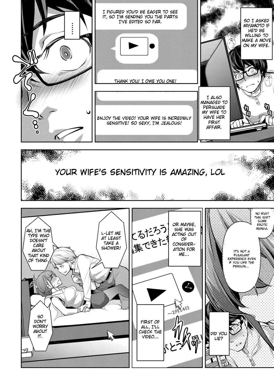 Aisai Netorase Houkoku ~sekai Ichi Kawaii Boku No Yome~ - I Had My Wife "ntr" And Made Her Report It. page 167