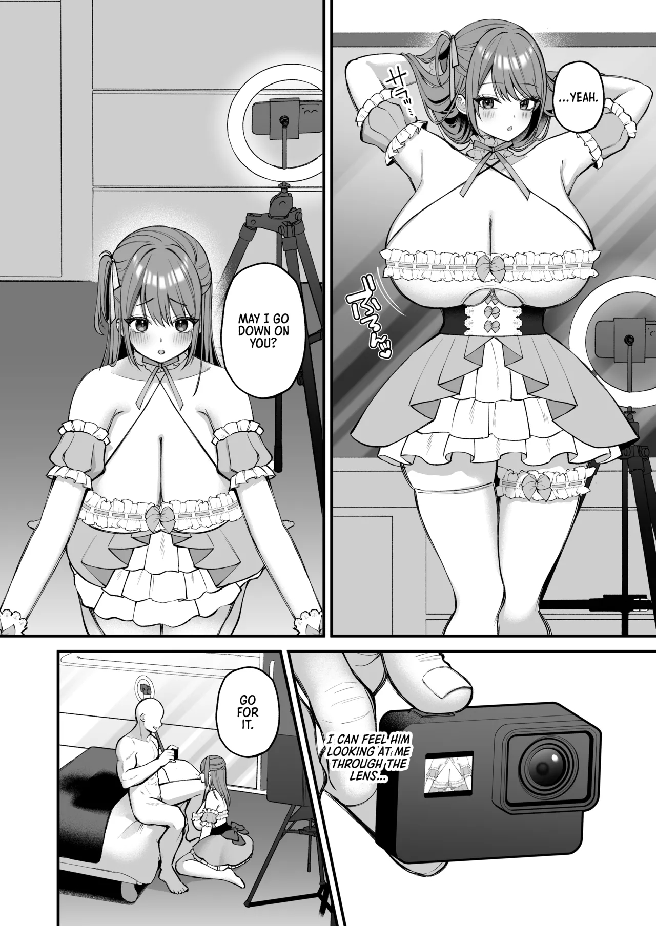 An L-cup College Chick's Porn Escapade With A Behemoth - Paizuri Time page 16