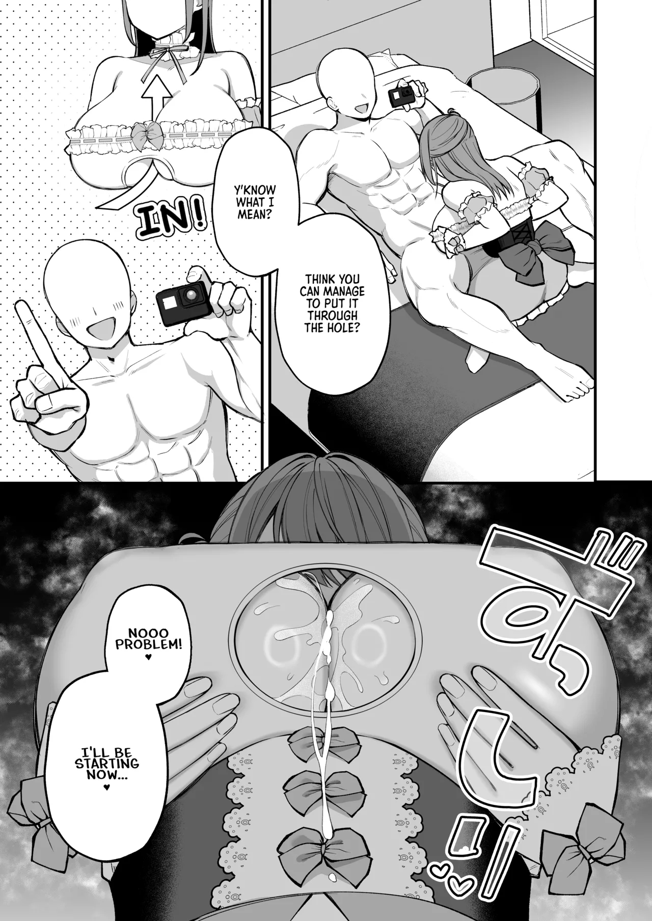 An L-cup College Chick's Porn Escapade With A Behemoth - Paizuri Time page 23