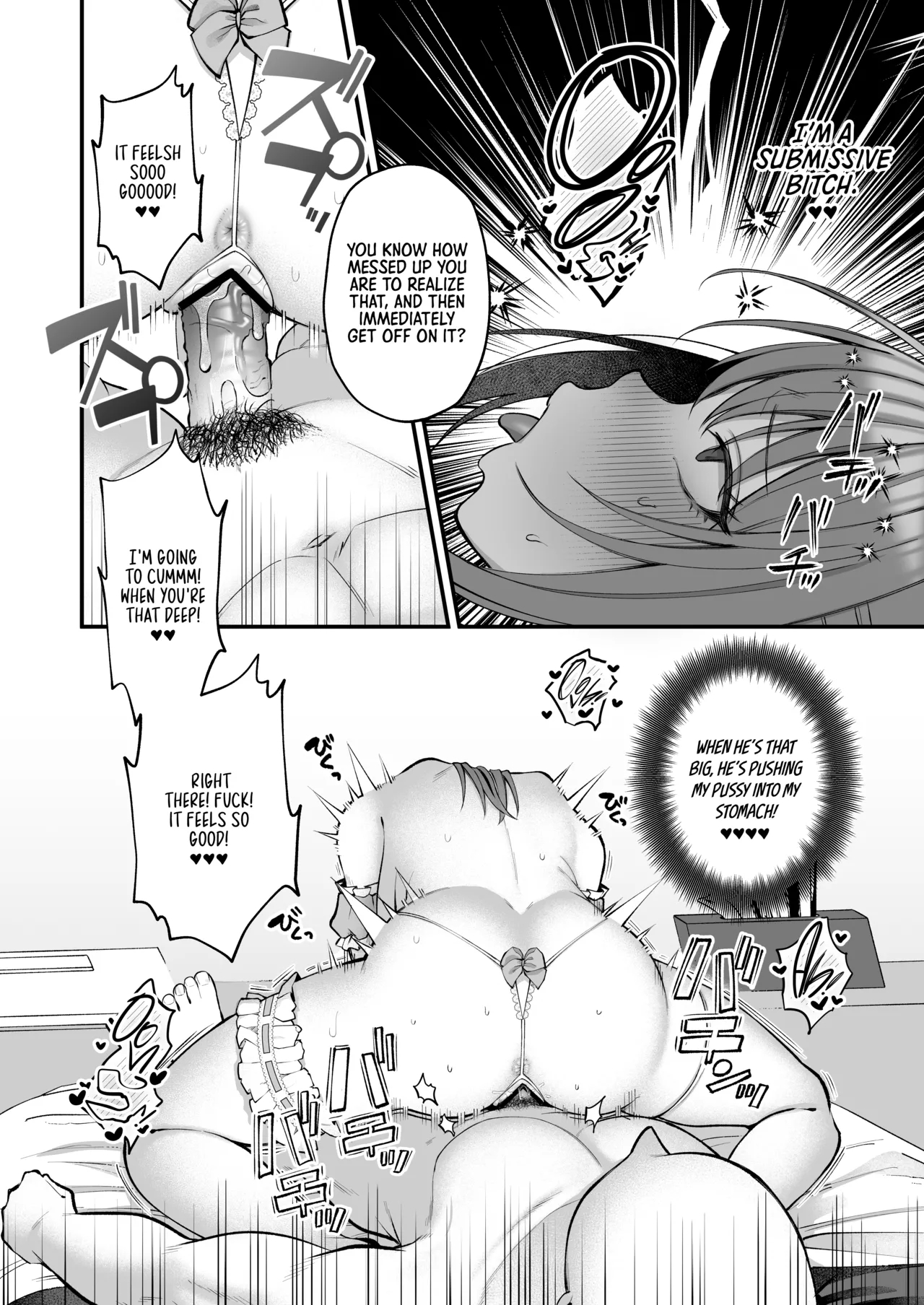 An L-cup College Chick's Porn Escapade With A Behemoth - Paizuri Time page 50