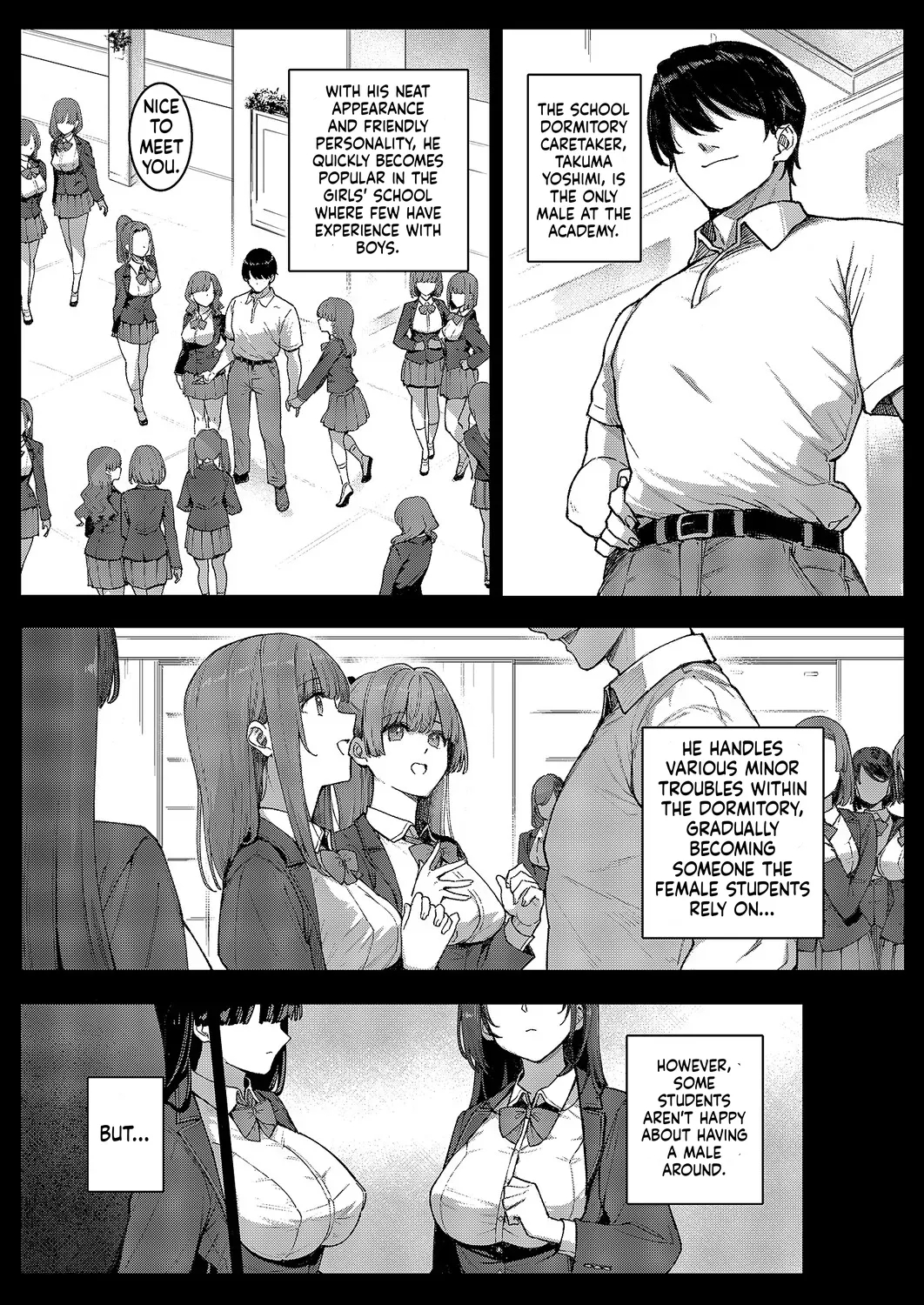 Angel Academy's Hardcore Dorm Sex Life - Shiramine Kuou Part 2 page 3