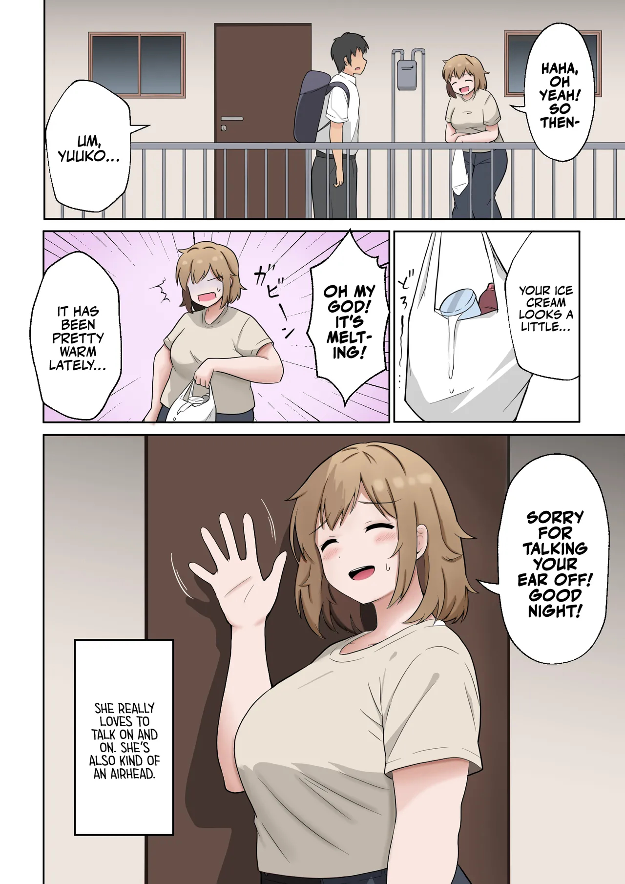 Apart No Otonari-san Ga Yarasete Kureru Hanashi My Nextdoor Neighbor Let Me Fuck Her page 3