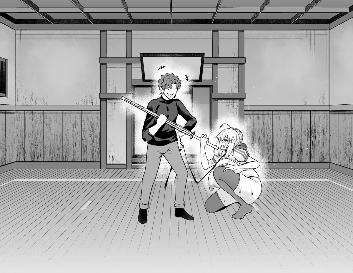 Arutoria, Shinji To Yoru No Sanpo❤ - Artoria And Shinjis Nightwalk ♥ page 21