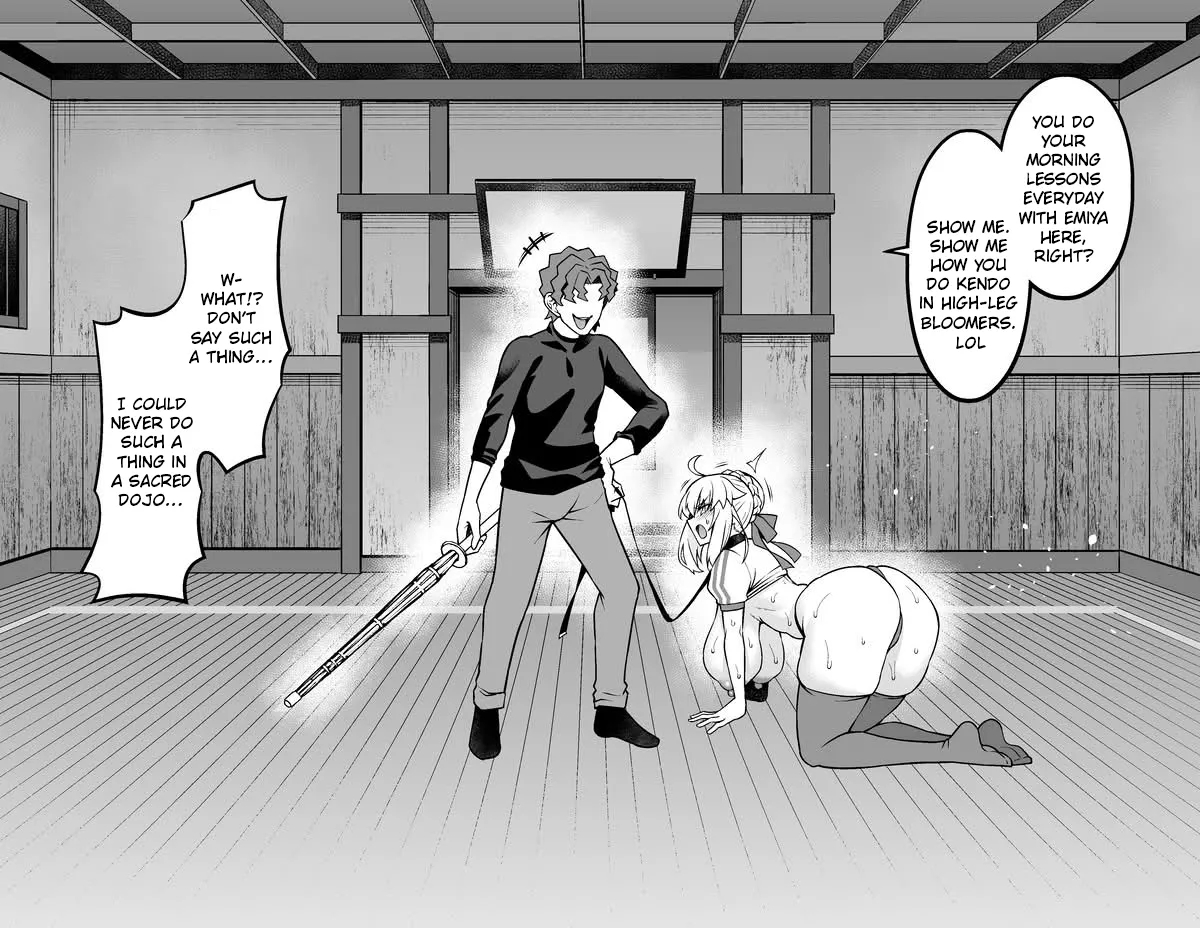Arutoria, Shinji To Yoru No Sanpo❤ - Artoria And Shinjis Nightwalk ♥ page 4