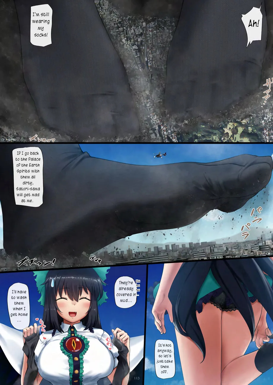 Attack Of The Giga-sized Hell Raven!! page 5
