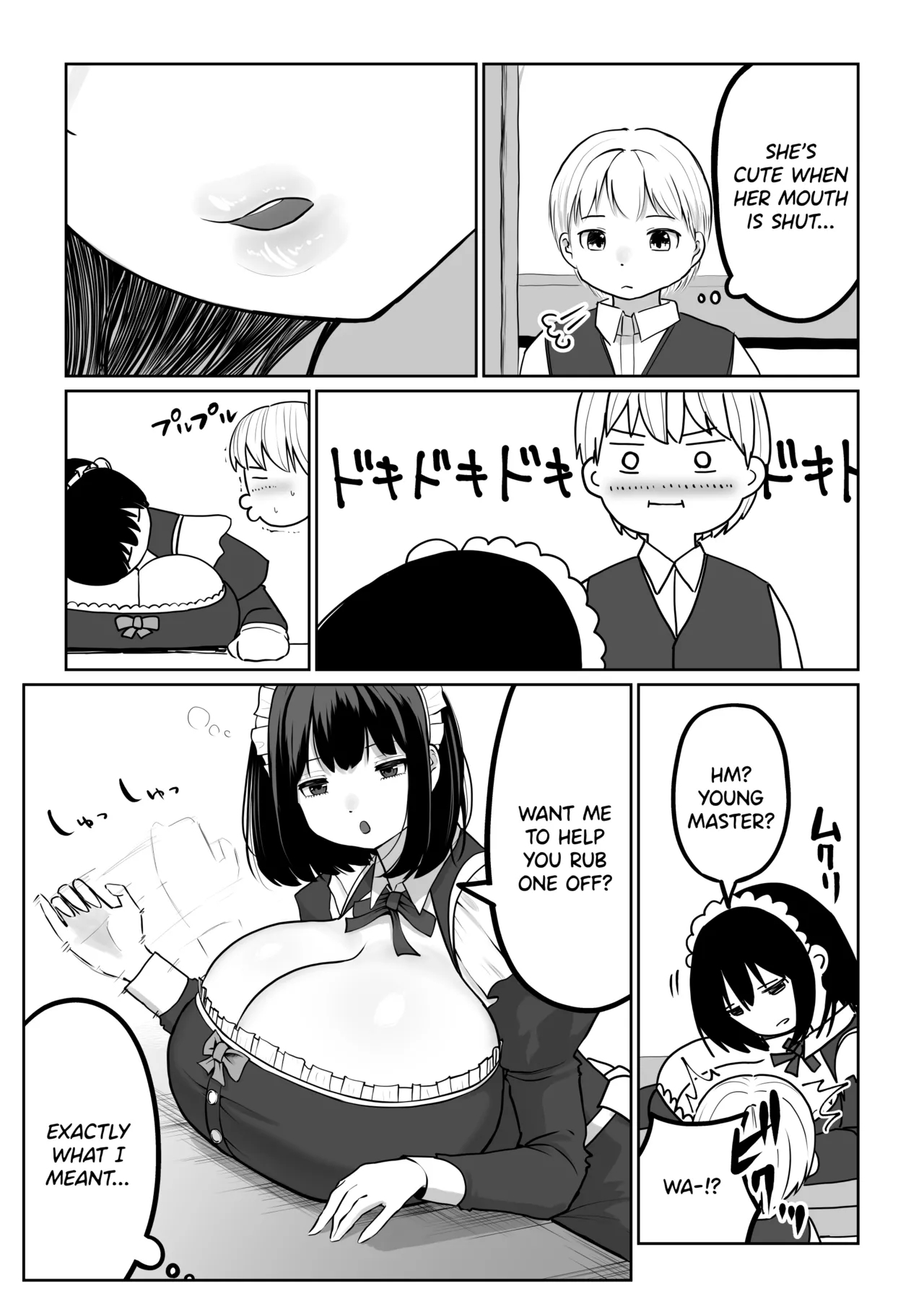 Bakunyuu Deka Maid Ni Onabare Shitara Kuwareta. page 71