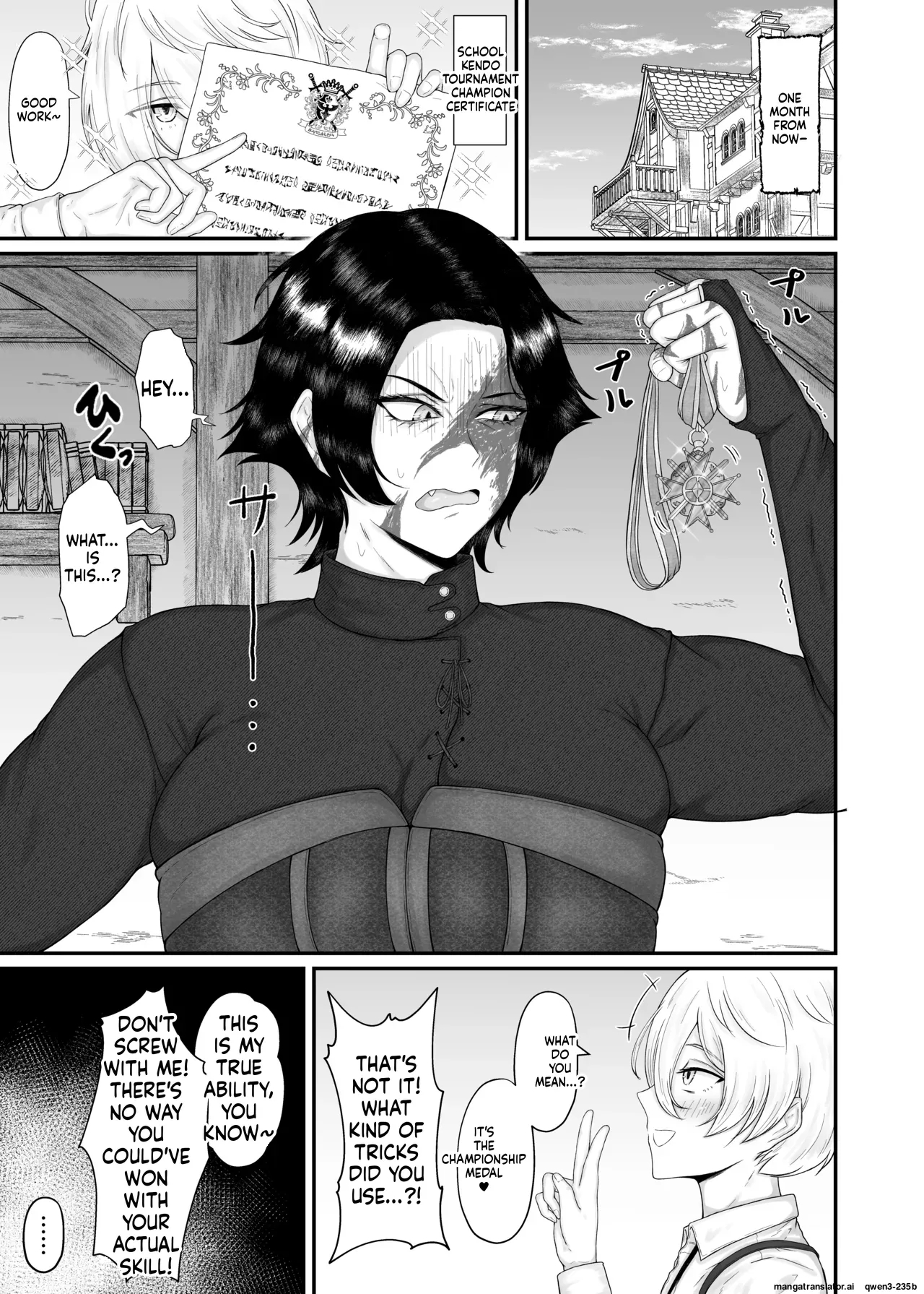 Big-breasted Female Knight Gets Fucked By Her Shitty Disciple page 12