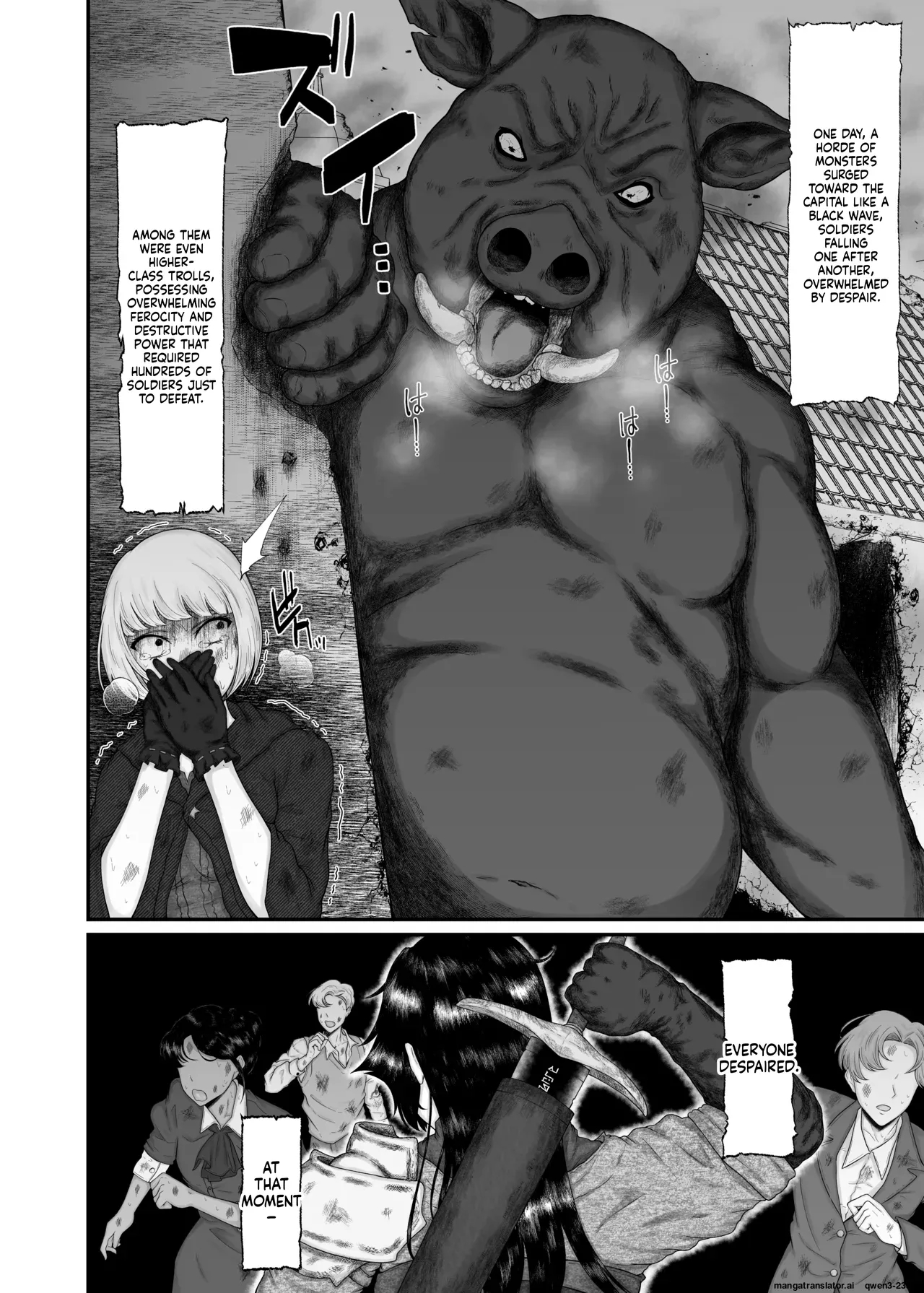 Big-breasted Female Knight Gets Fucked By Her Shitty Disciple page 5