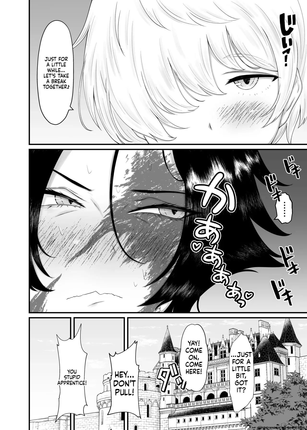 Big-breasted Female Knight Gets Fucked By Her Shitty Disciple page 53