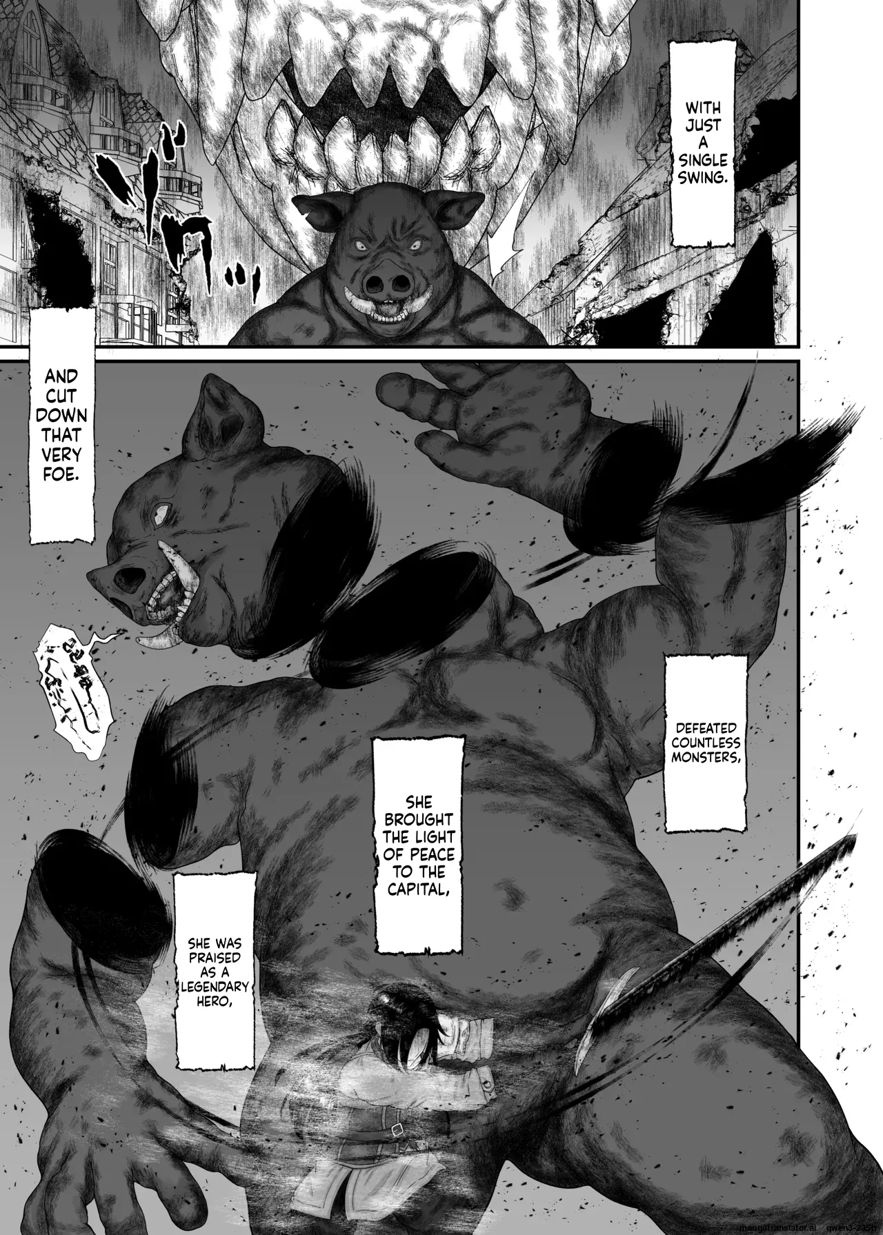 Big-breasted Female Knight Gets Fucked By Her Shitty Disciple page 6