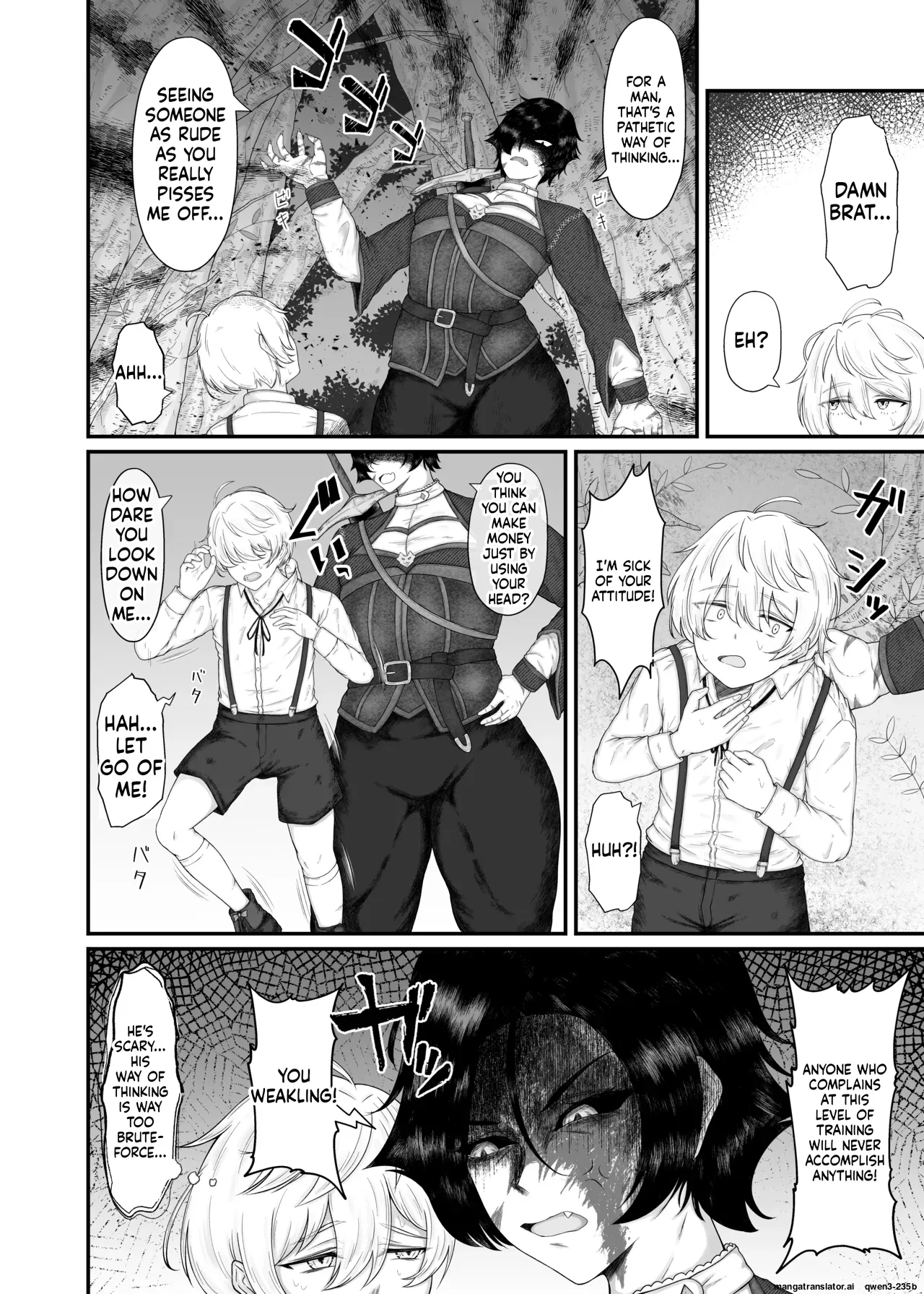 Big-breasted Female Knight Gets Fucked By Her Shitty Disciple page 9