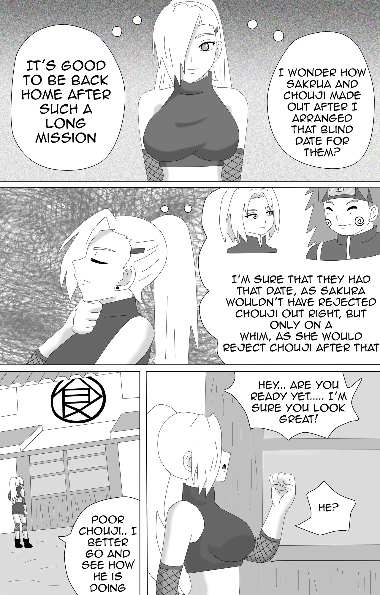 Blind Date 2 "cupid’s Reward" page 3