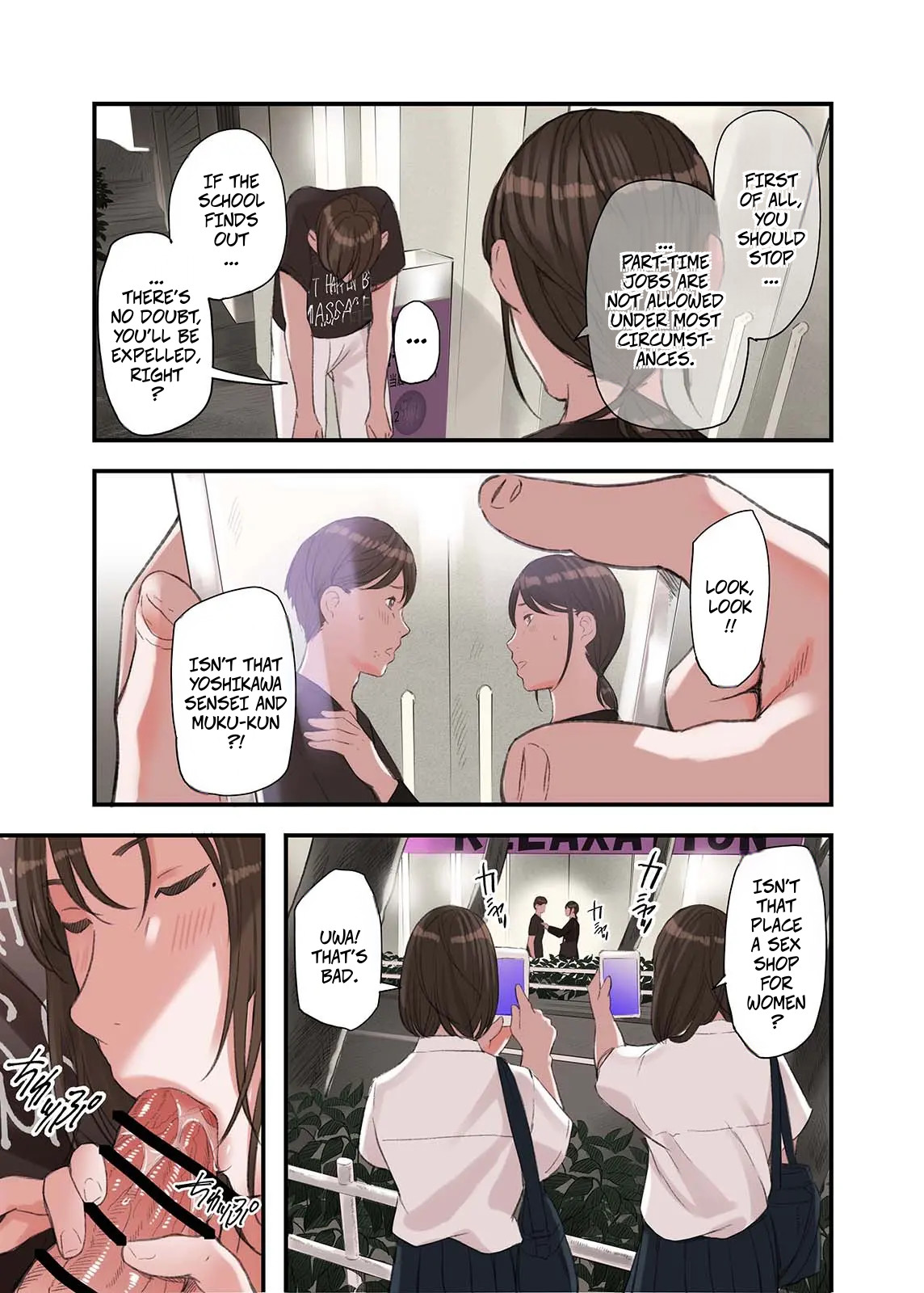 Boku... Josei You Fuuzoku De Beit Shitemashite.... Ch. 2 -- I... Work Part-time At A Sex Establishment Catering To Women 2 page 9