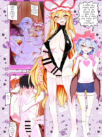 Boy Gets Sanwiched Between Yukari And Remilia page 1
