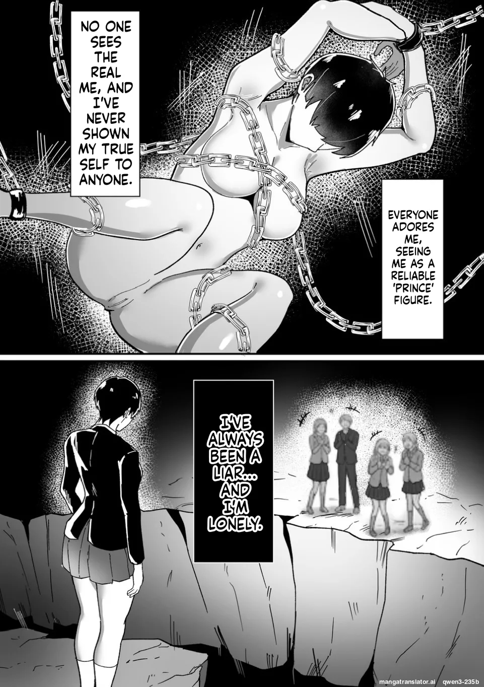 Boyish No Senpai Kanojo Ga Netorarete Mesu Ni Otosareru Hanashi page 11