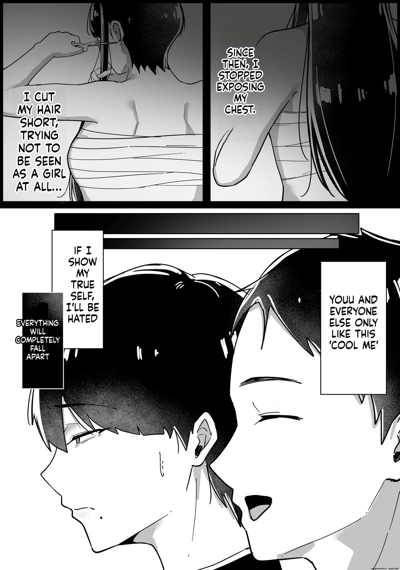 Boyish No Senpai Kanojo Ga Netorarete Mesu Ni Otosareru Hanashi page 15