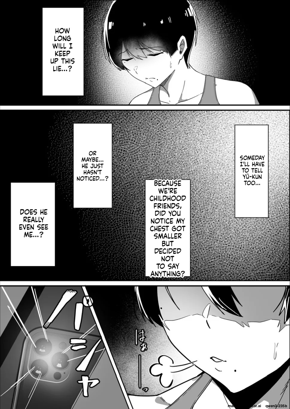 Boyish No Senpai Kanojo Ga Netorarete Mesu Ni Otosareru Hanashi page 17
