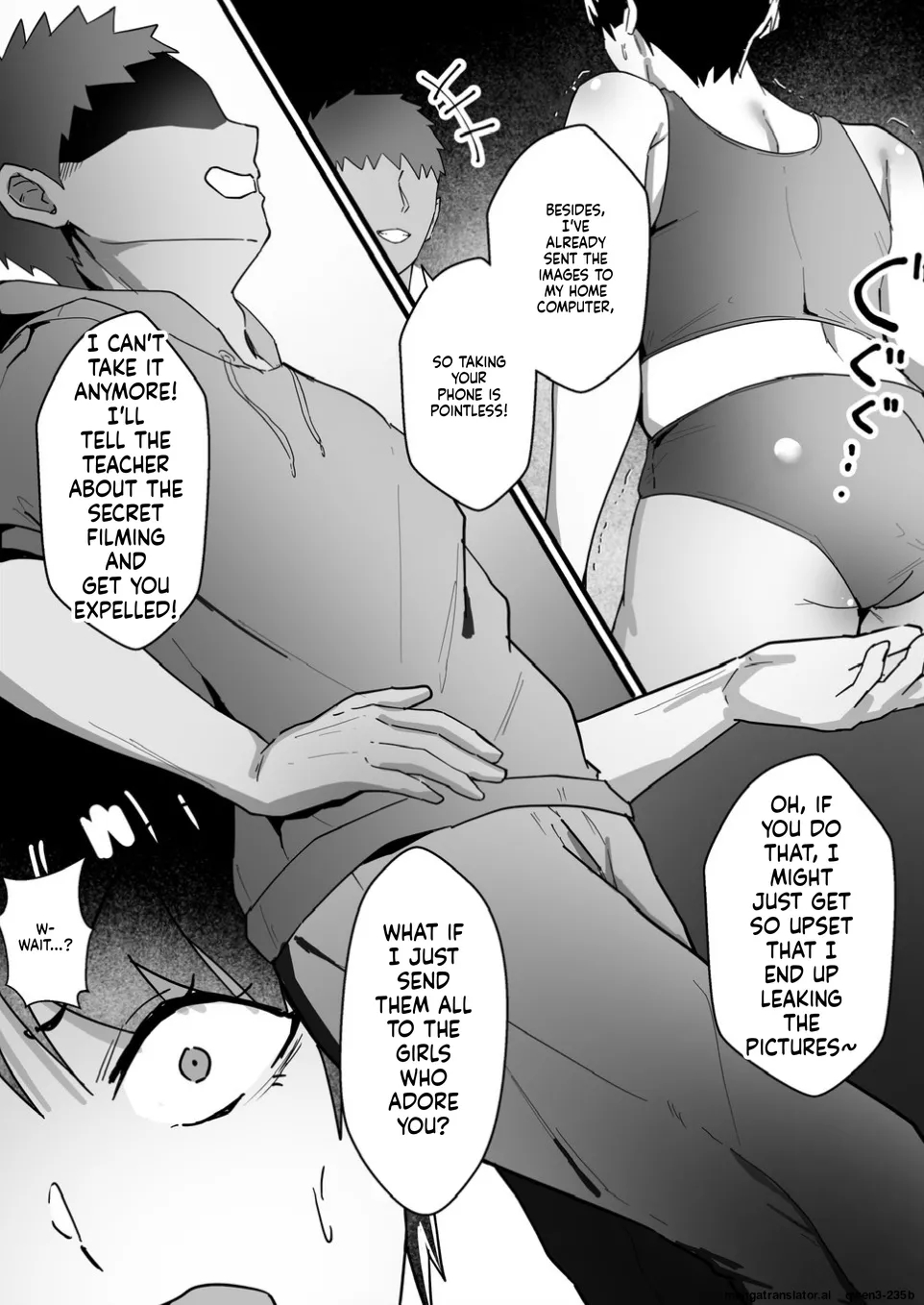 Boyish No Senpai Kanojo Ga Netorarete Mesu Ni Otosareru Hanashi page 20