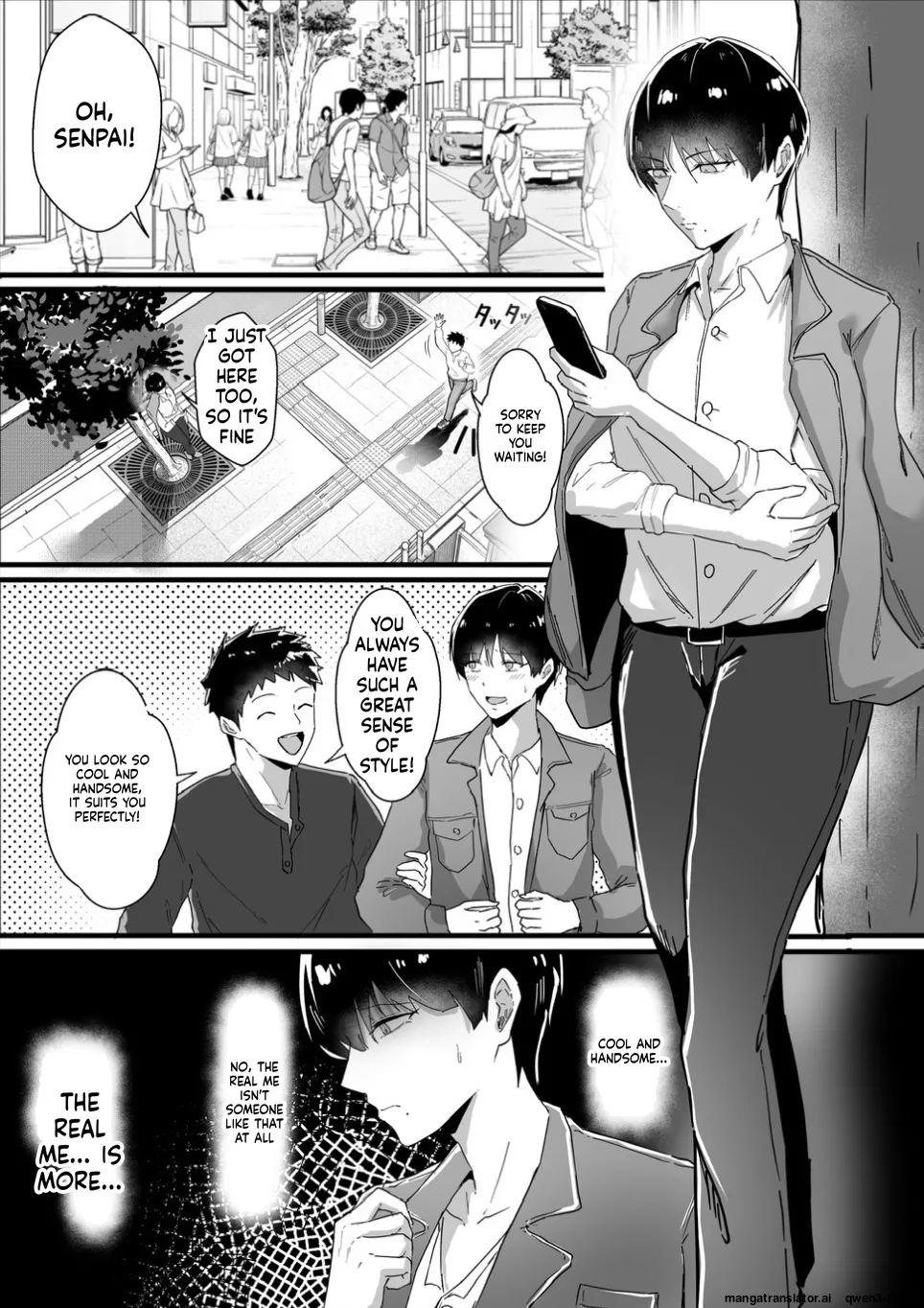 Boyish No Senpai Kanojo Ga Netorarete Mesu Ni Otosareru Hanashi page 42